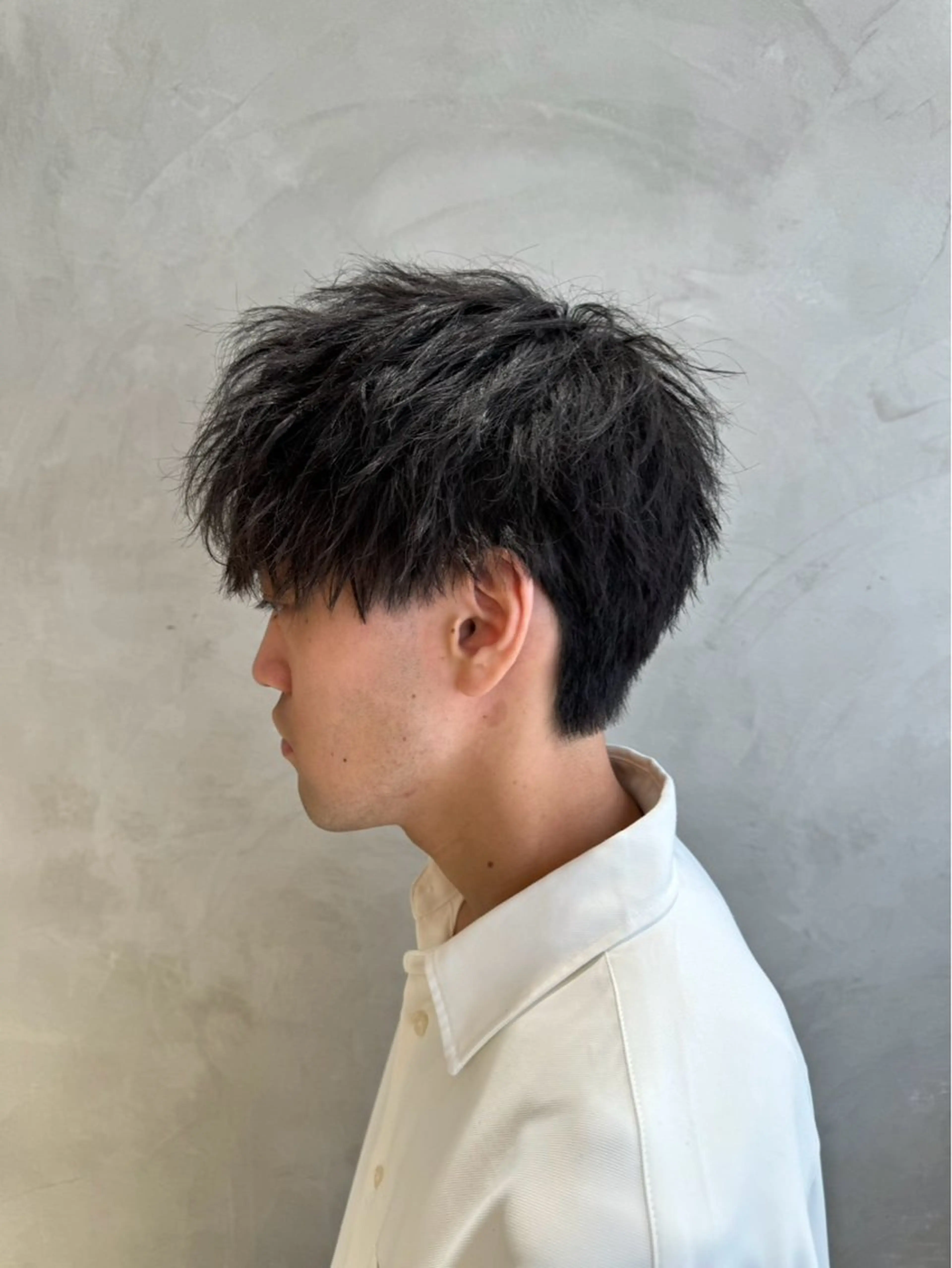 メンズ 横浜/ショート/ レイヤーカットのヘアスタイル