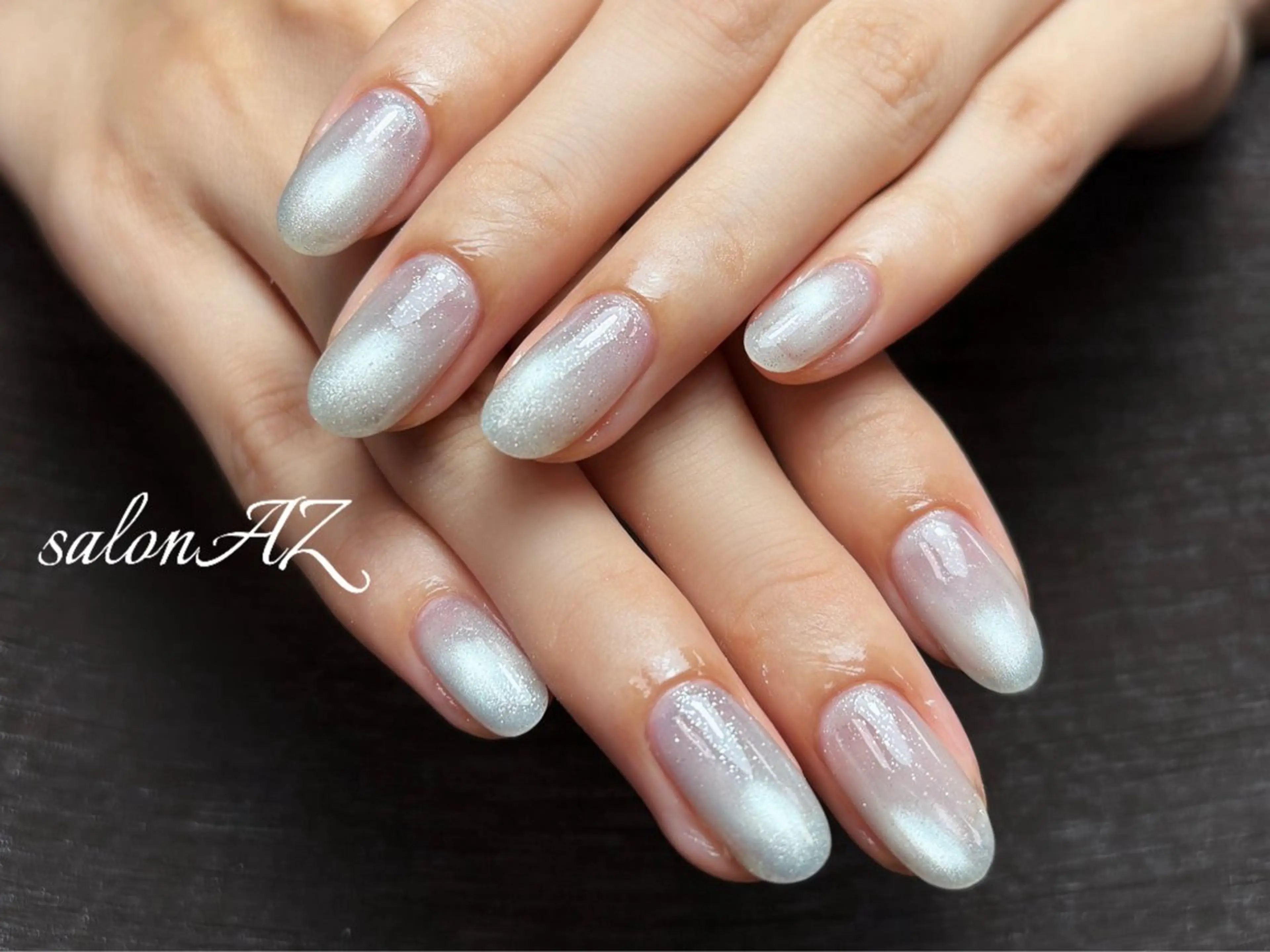 ネイル アートネイル 長さ出し フットネイル フレンチネイル ジェルネイル salon AZのネイルデザイン