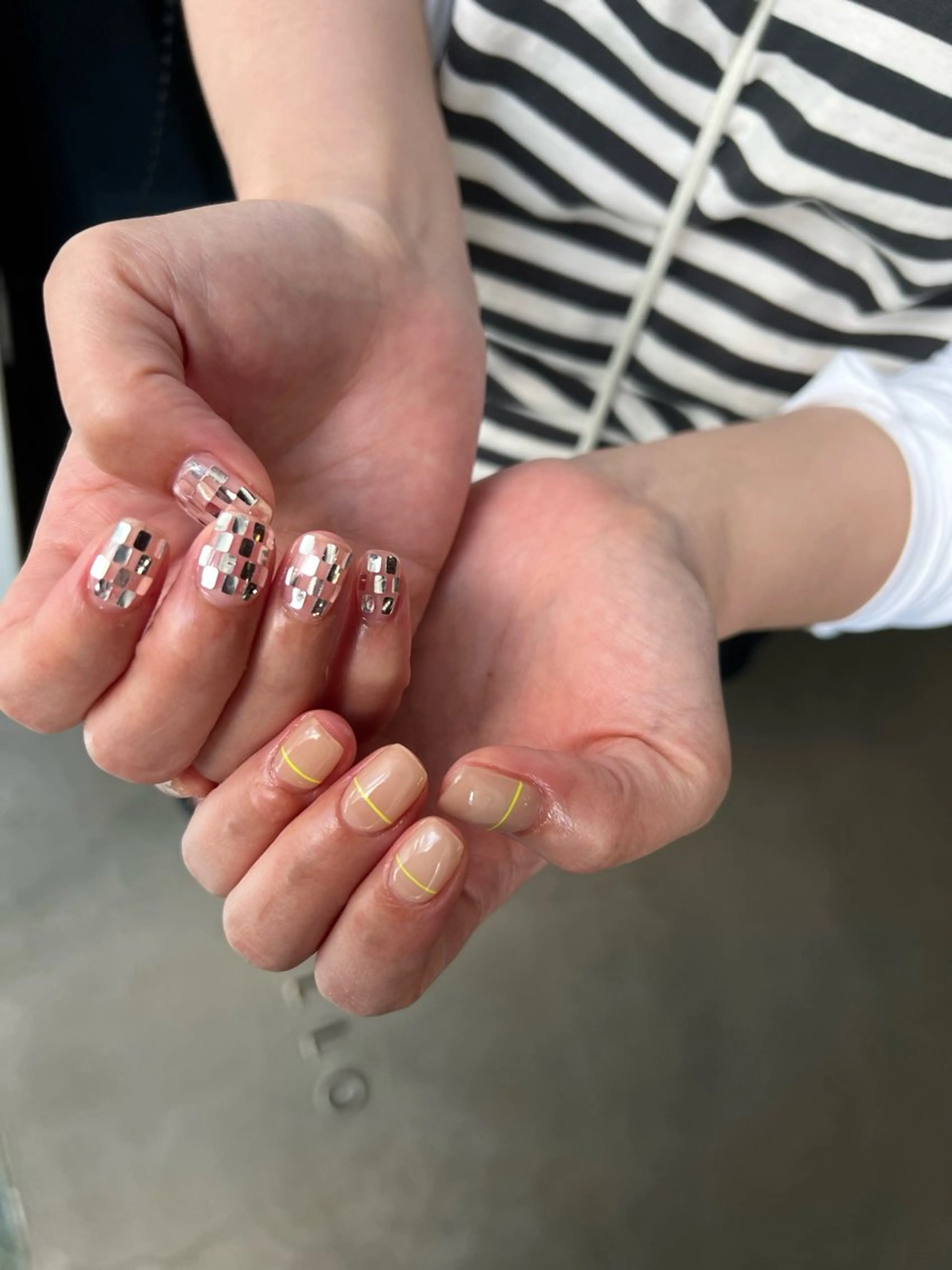 ネイル s/w ＿shokoのネイルデザイン