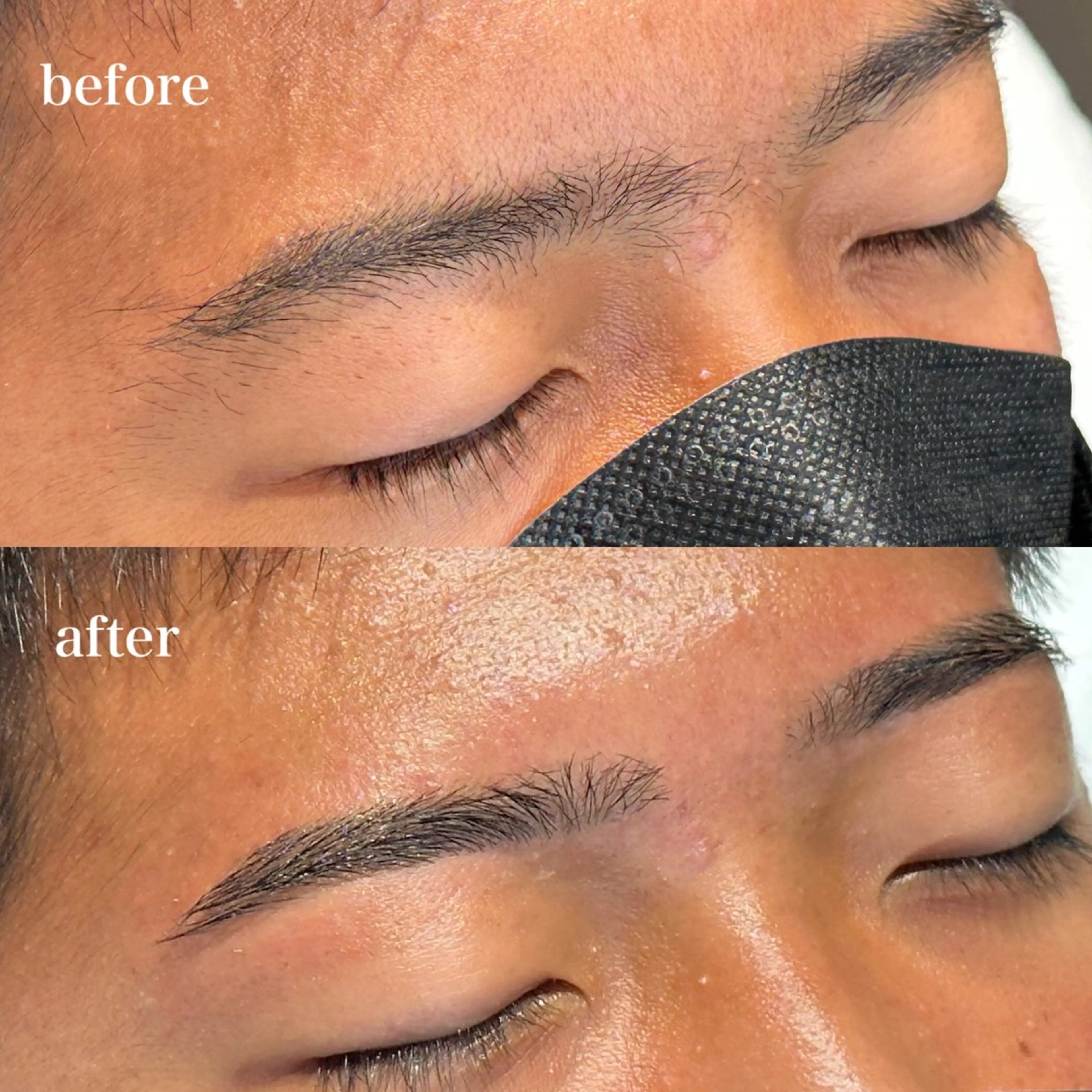 メンズ アイブロウ メンズアイブロウ 眉毛ワックス脱毛 ワックス脱毛 眉カット その他(アイブロウ) 寺本 莉有の眉毛・アイブロウイメージ