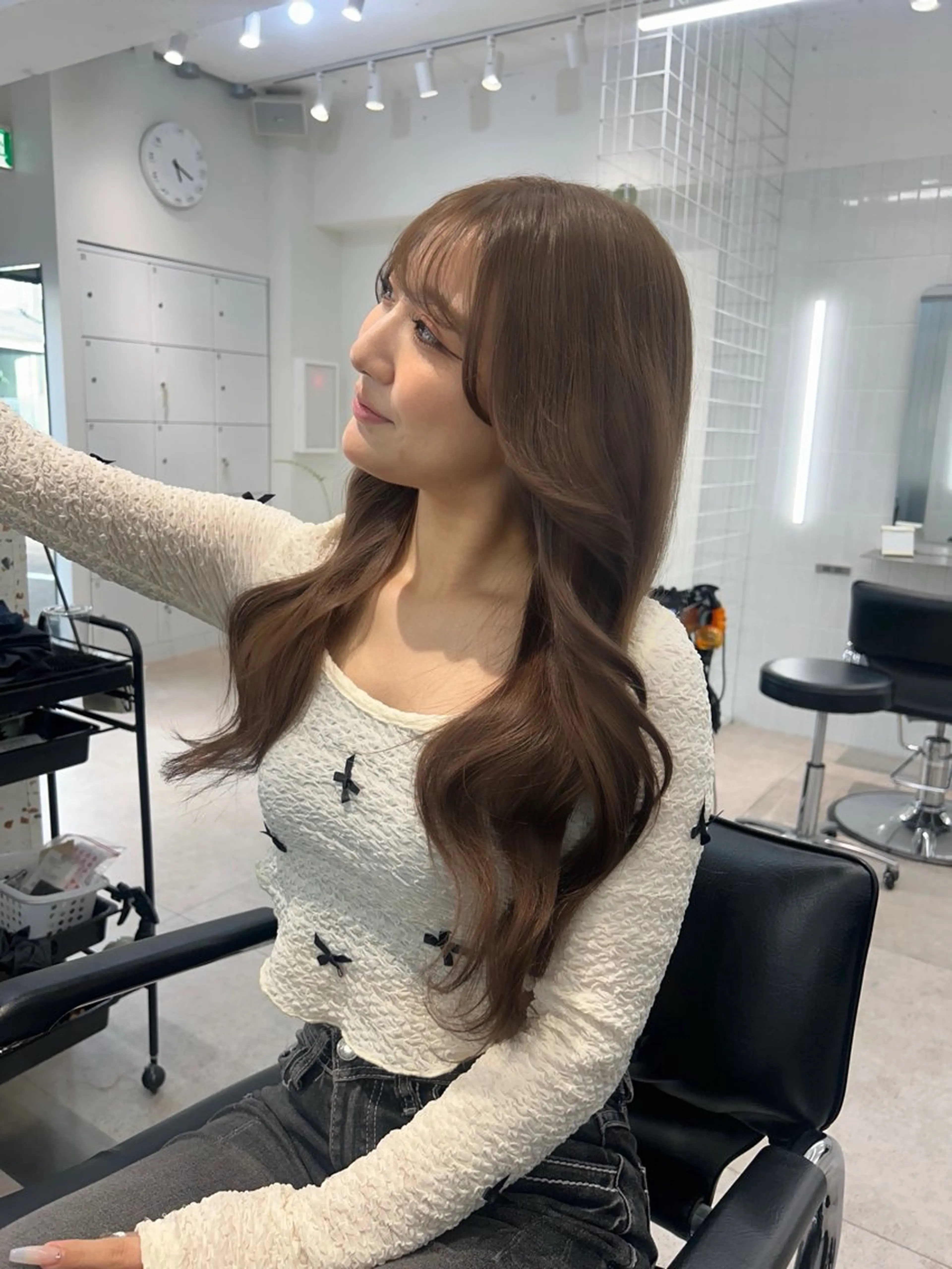 ロング 卒業式ヘアセット🎀 ヘアアレンジのヘアスタイル