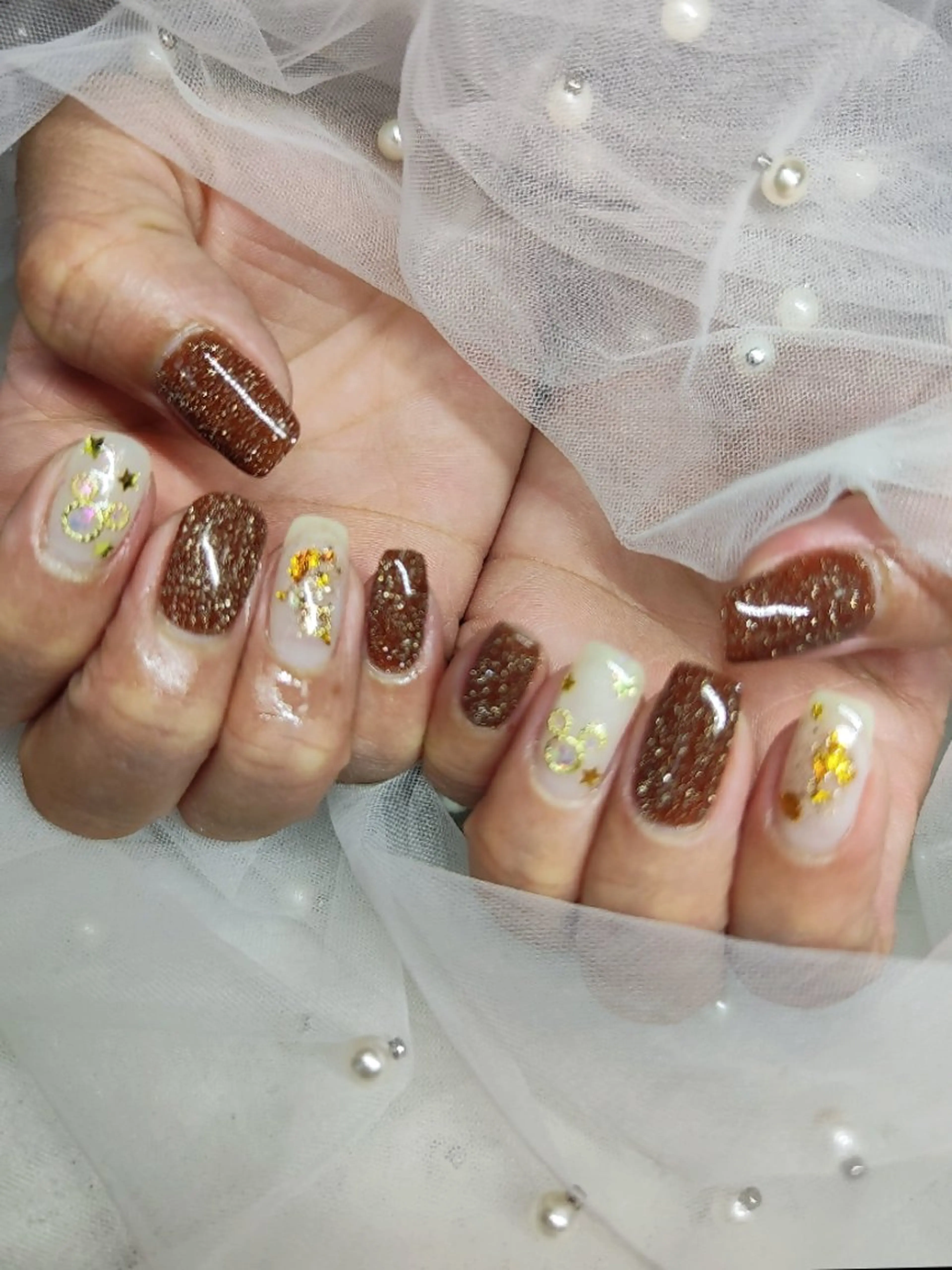 ネイル フラッシュネイル 中島 美香のネイルデザイン