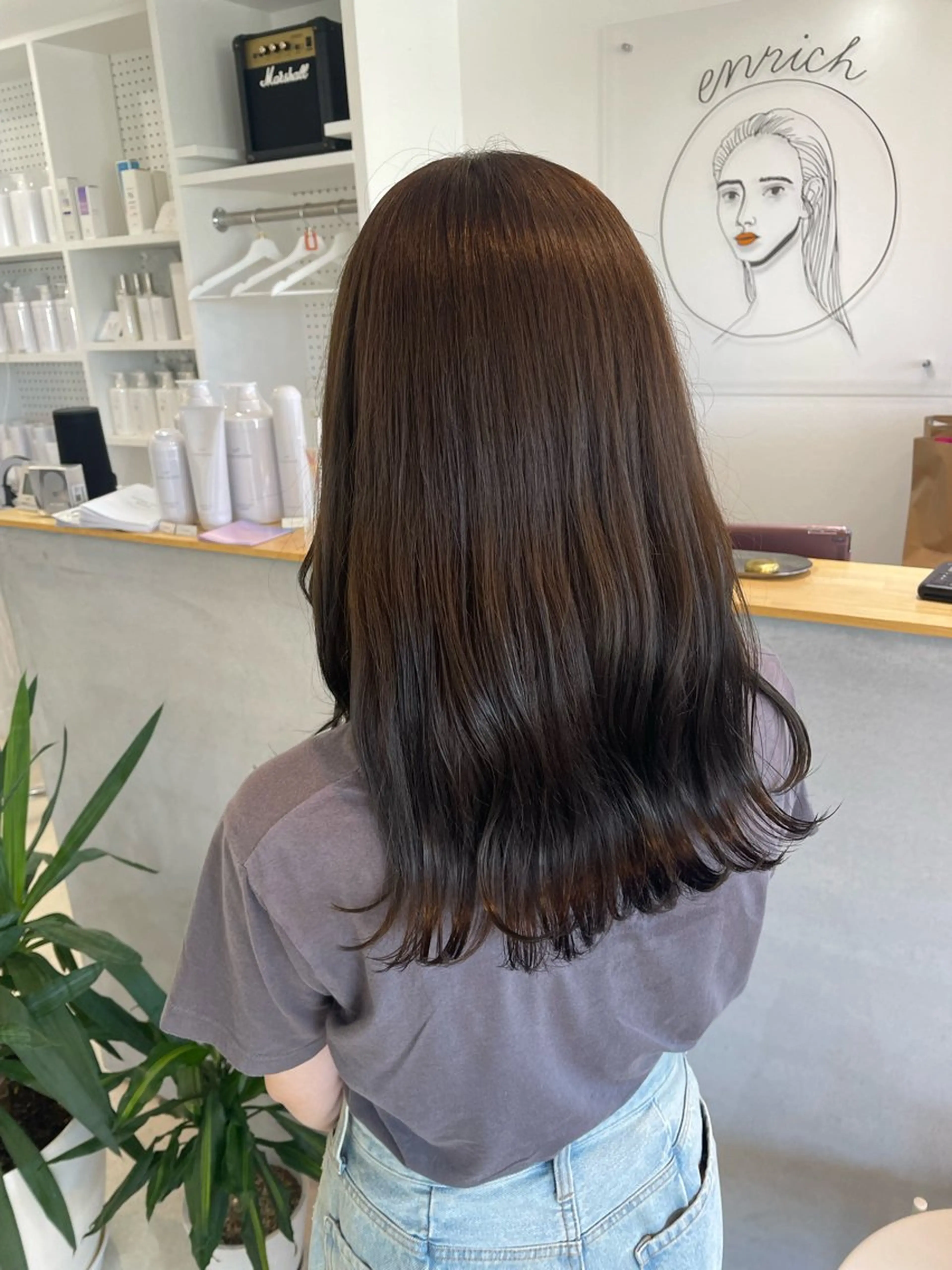 ロング arakawa yuaのヘアスタイル