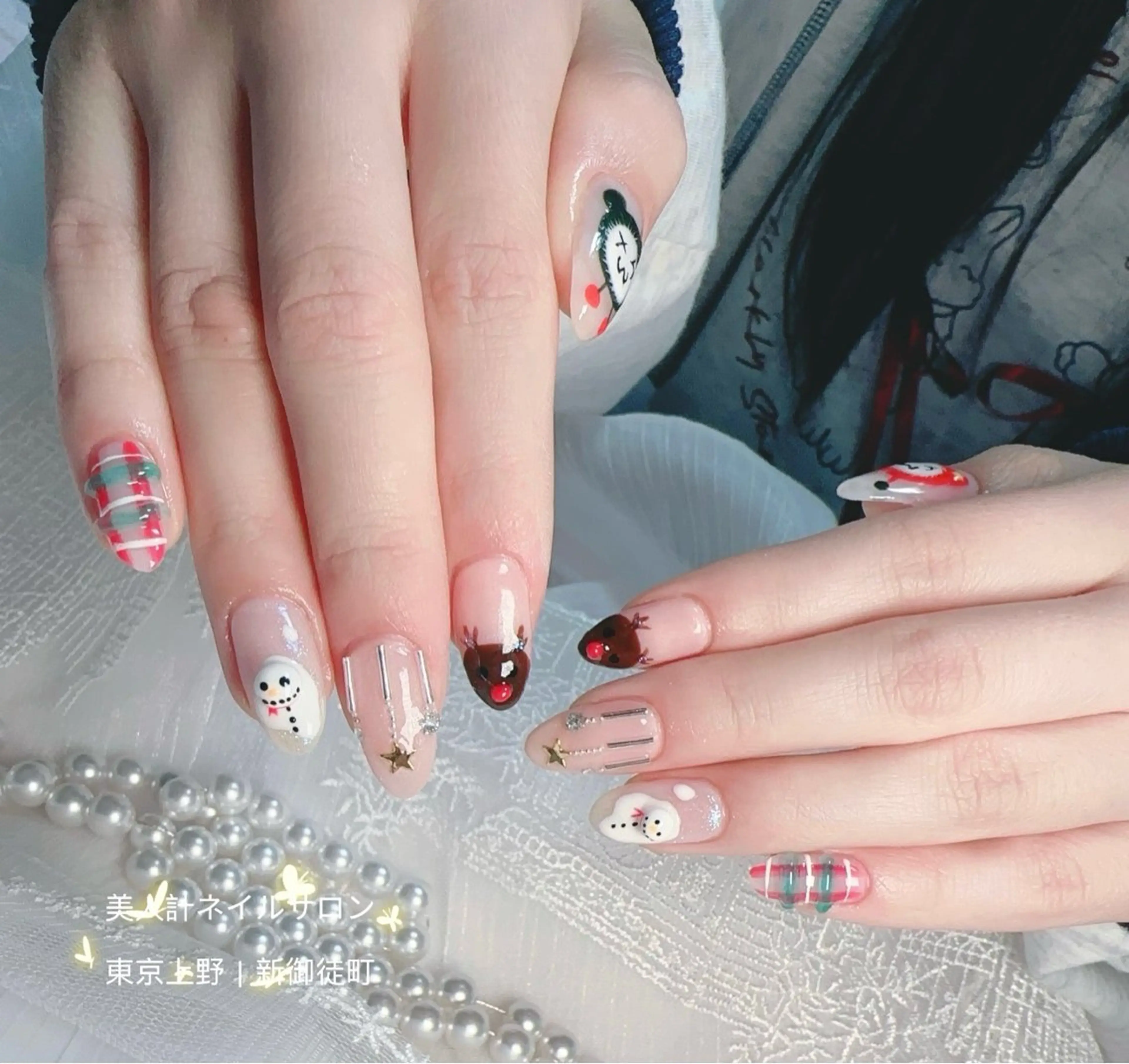 ネイル ハンドネイル 美人計ネイルサロン所属・中山 美月のネイルデザイン