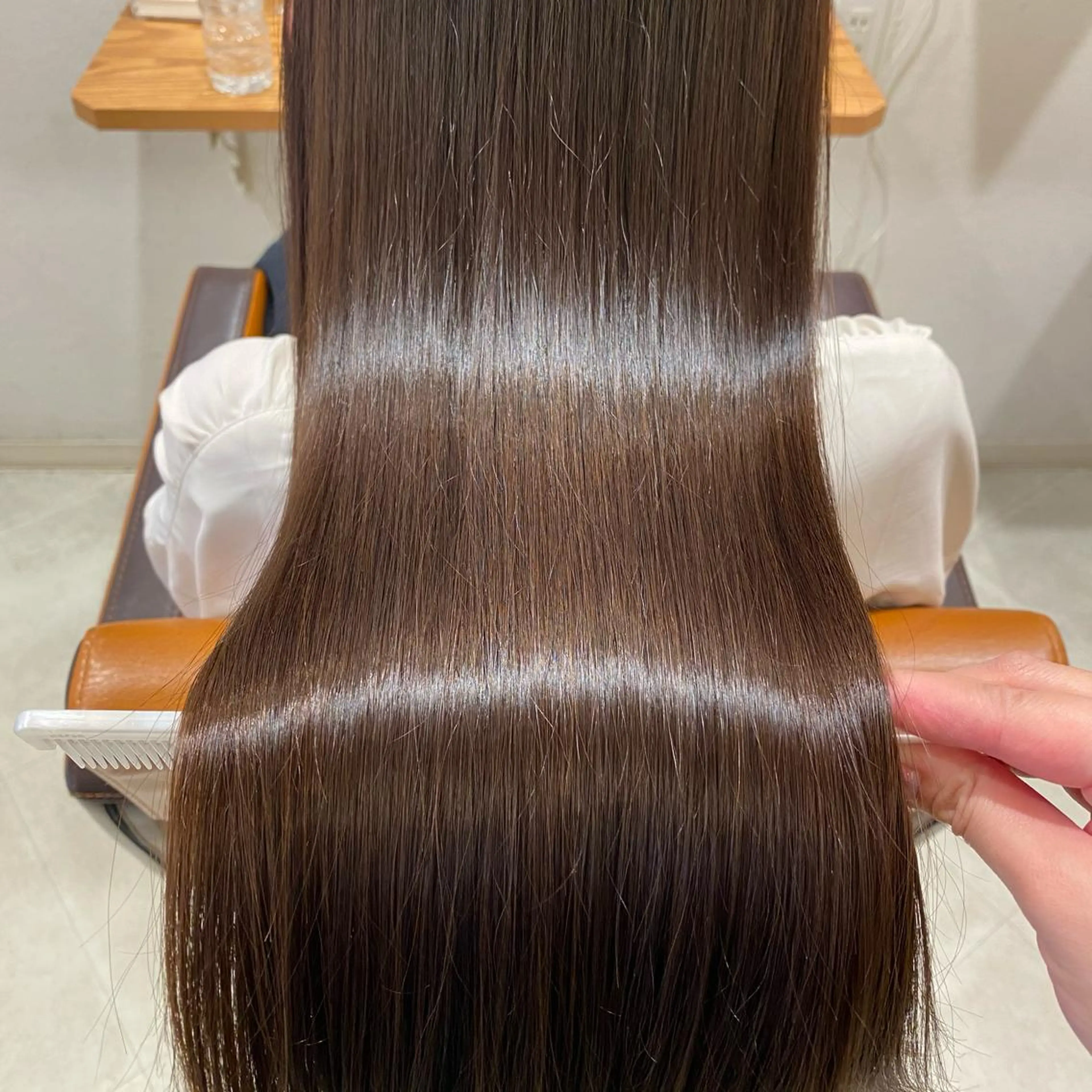 ロング 猪股 華乃のヘアスタイル