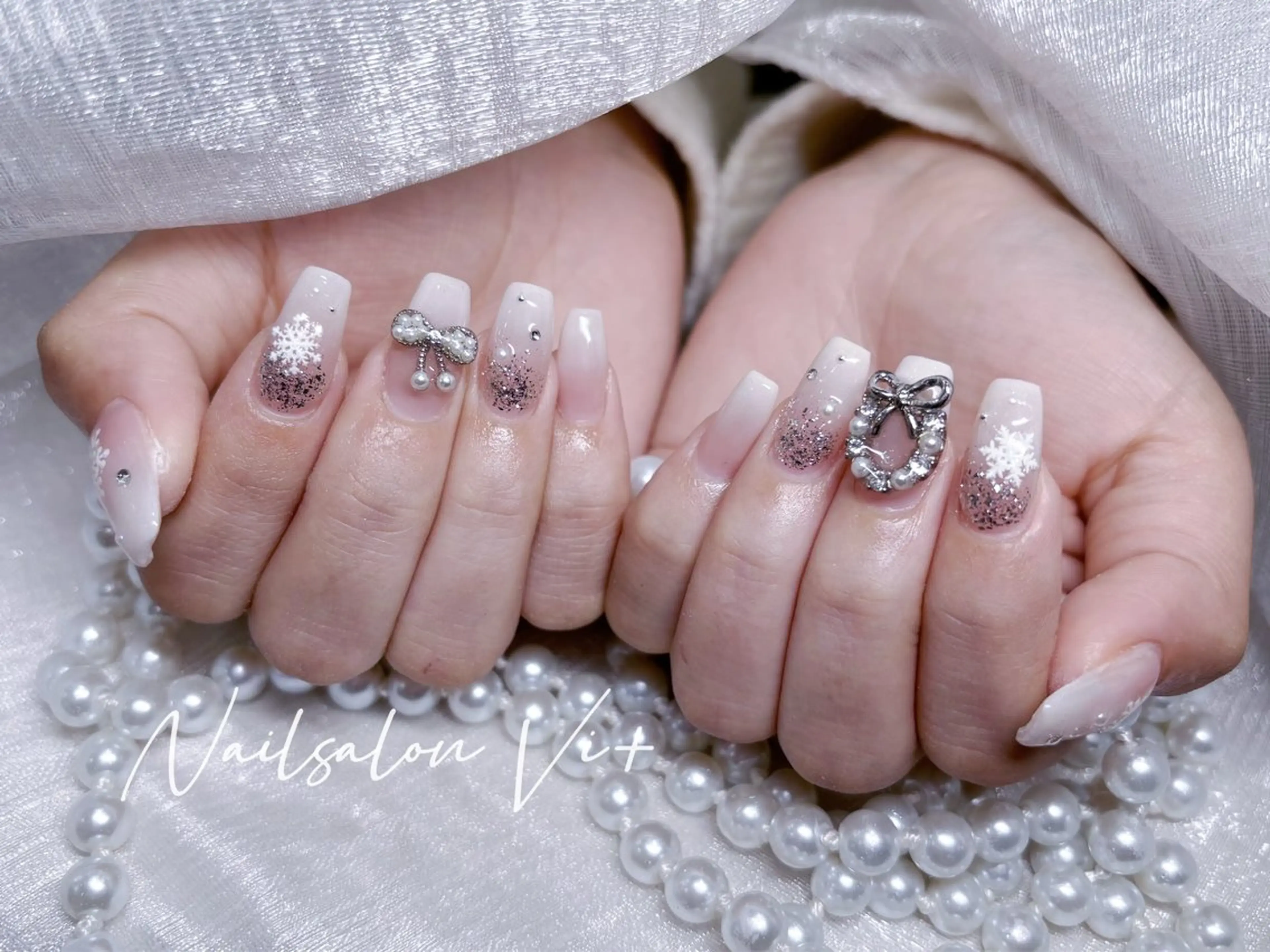 ネイル ハンドネイル Nailsalon Vi+ももか🩷のネイルデザイン