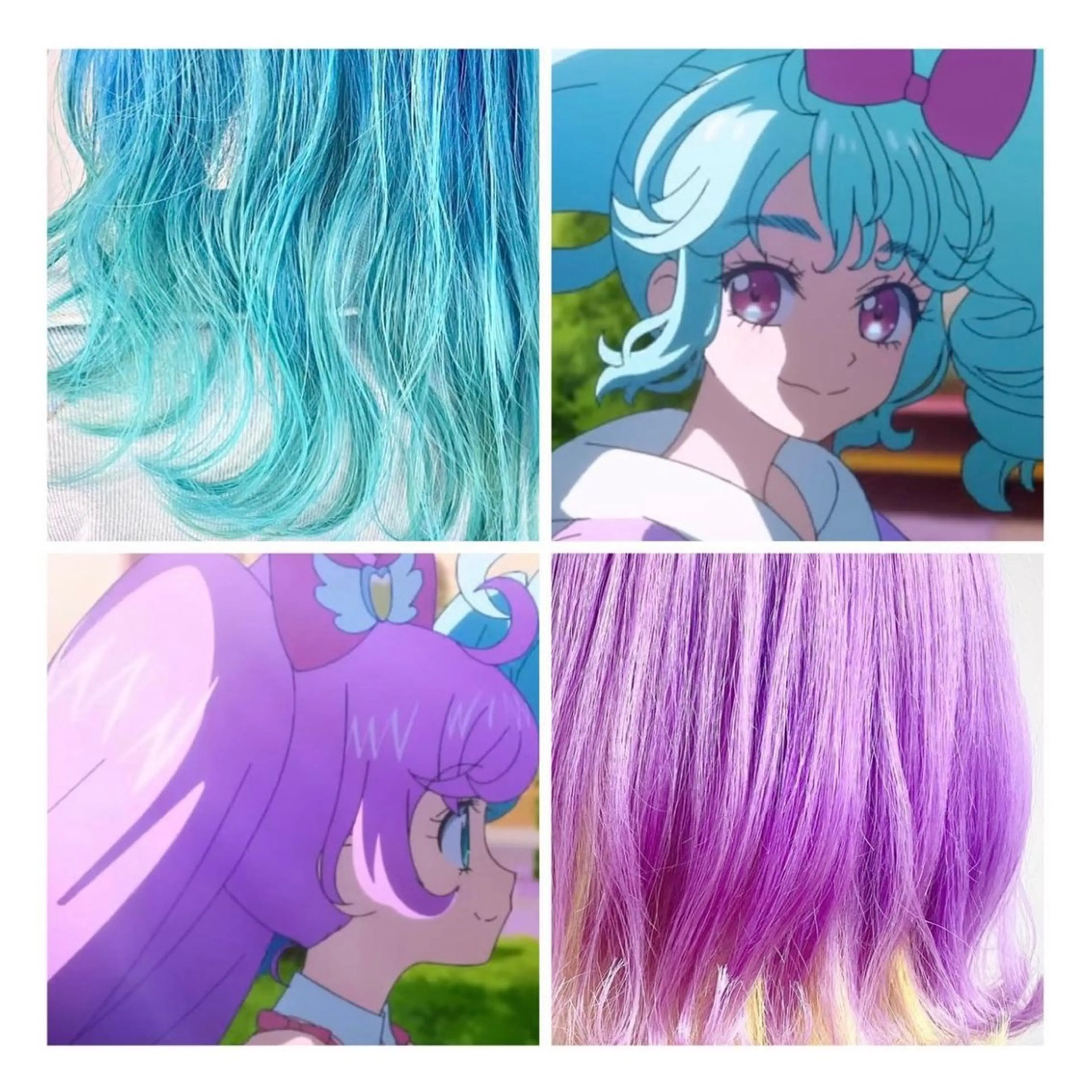 ミディアム カラー GARU-ガル-所属・TSUNO🦖 派手髪/オタク美容師のヘアスタイル