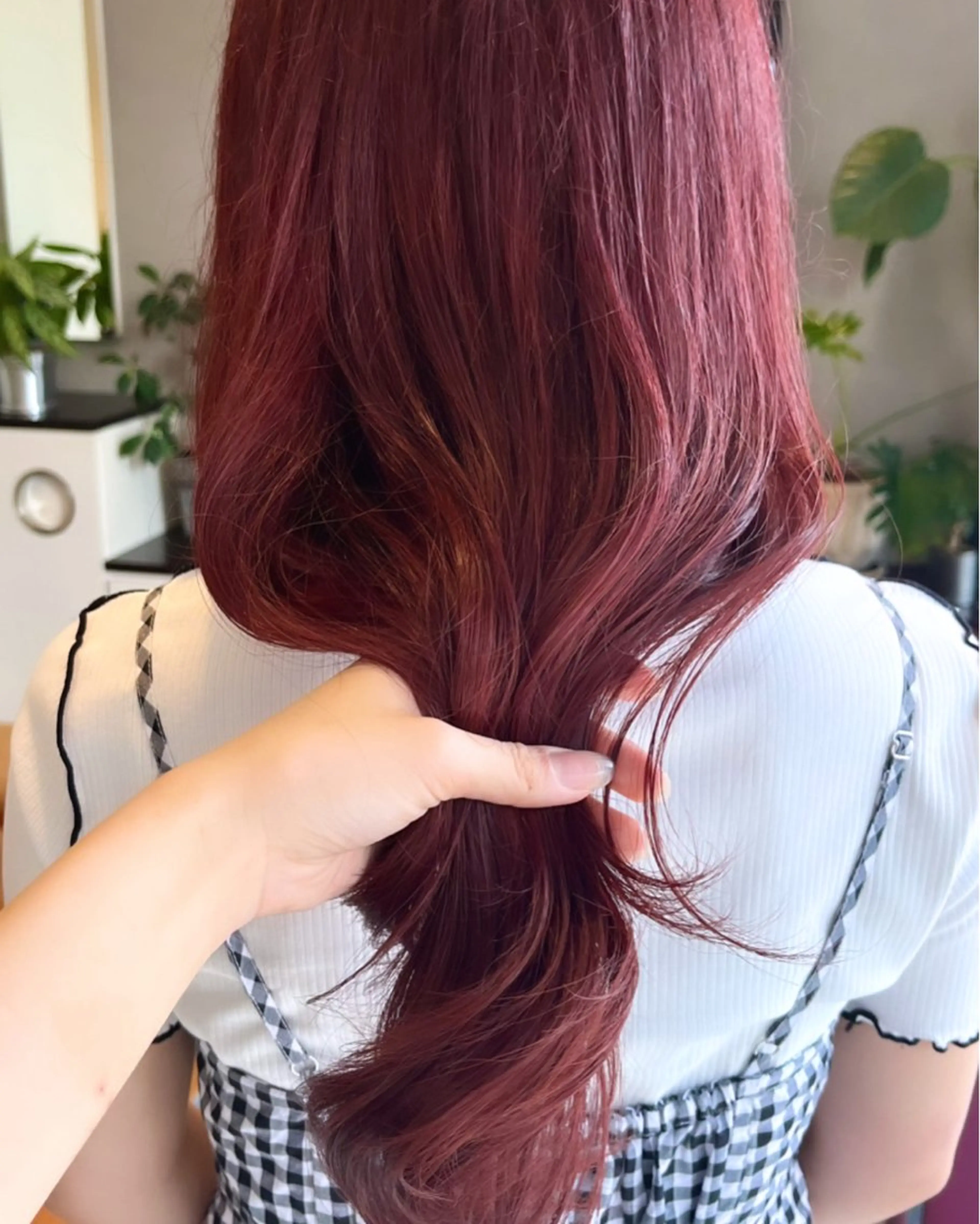 セミロング カラー ヘアアレンジ ちひろ /似合わせカラーのヘアスタイル