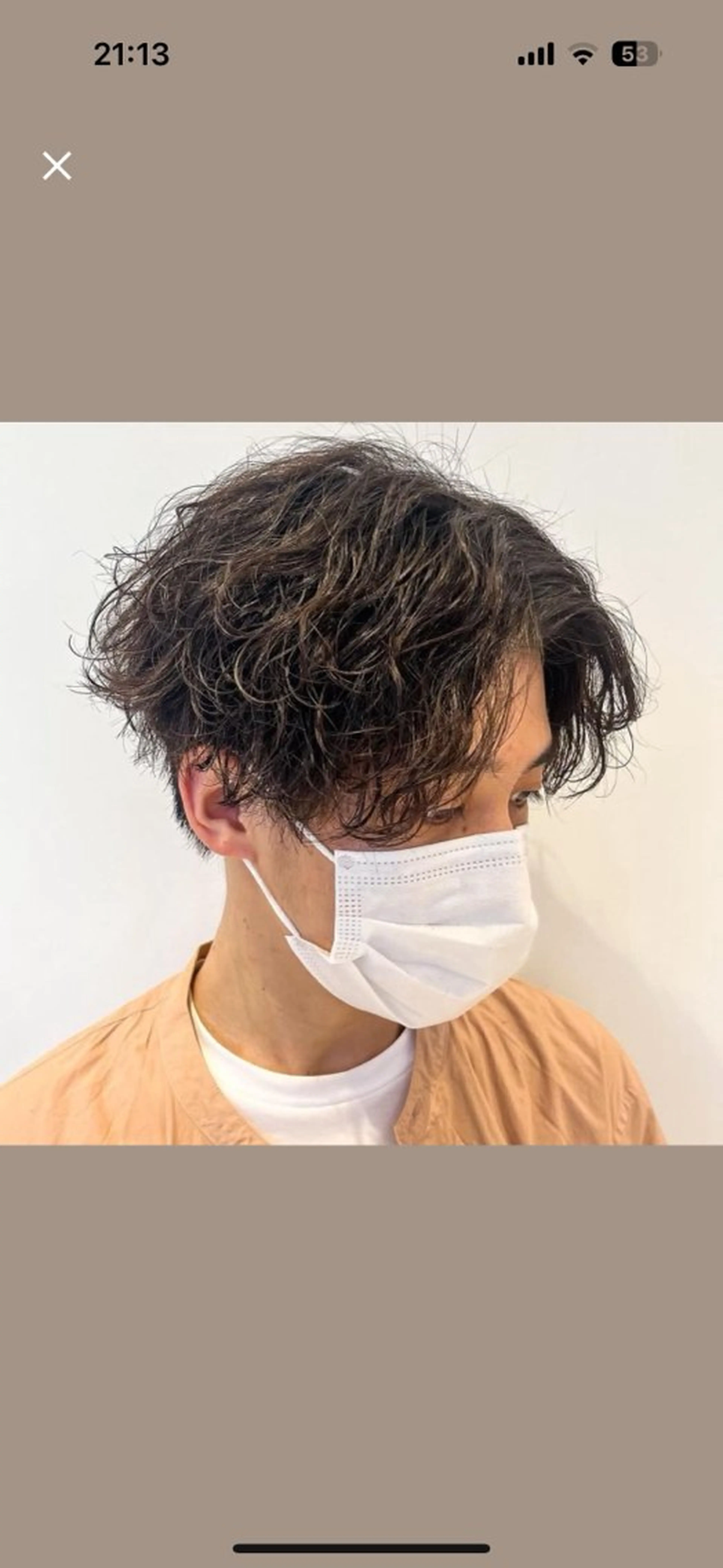 カラー パーマ メンズ カット パーマ 🌷縮毛矯正🌷 中村百花のヘアスタイル