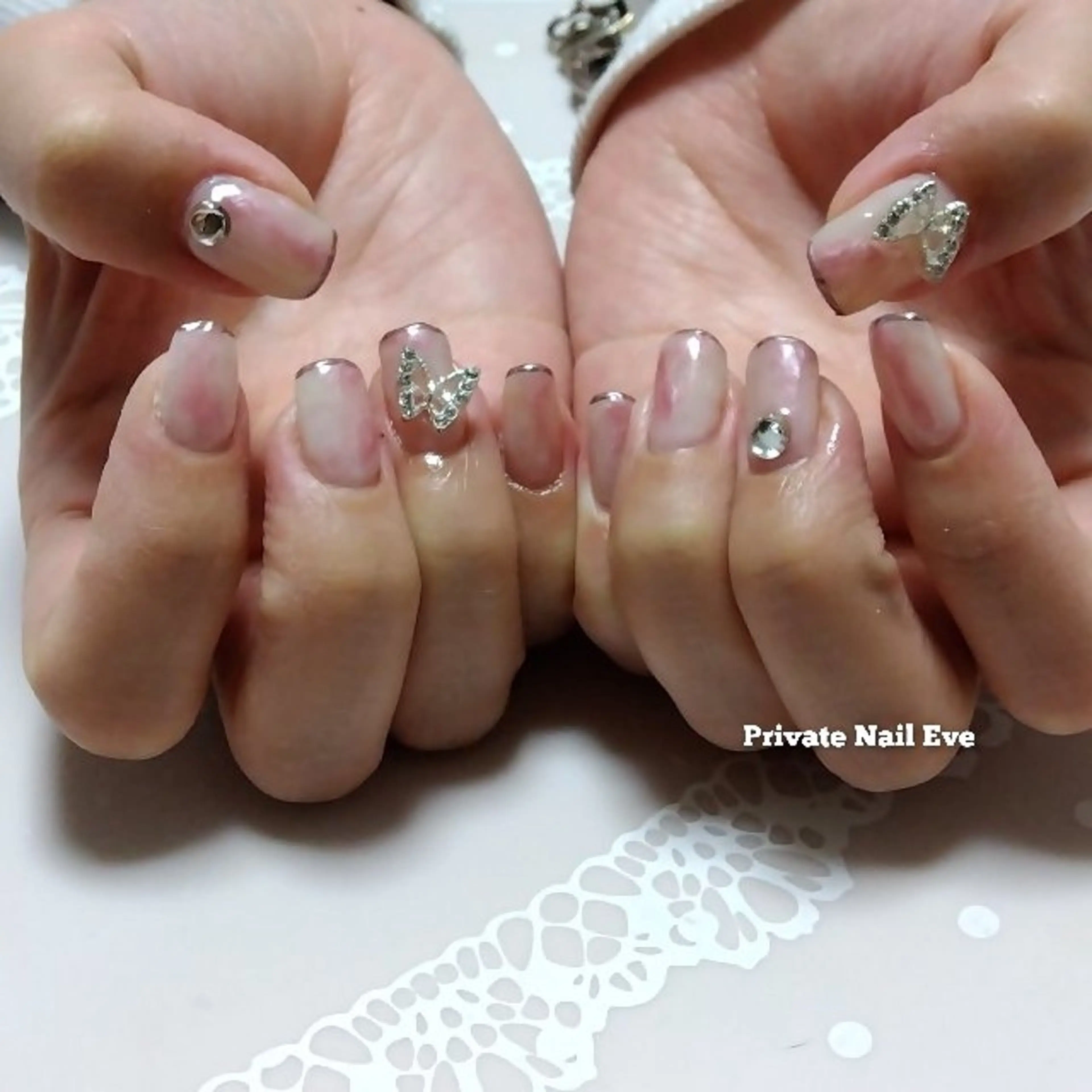 ネイル 持ち込み ニュアンスネイル ハンドネイル ネイル junkoのネイルデザイン