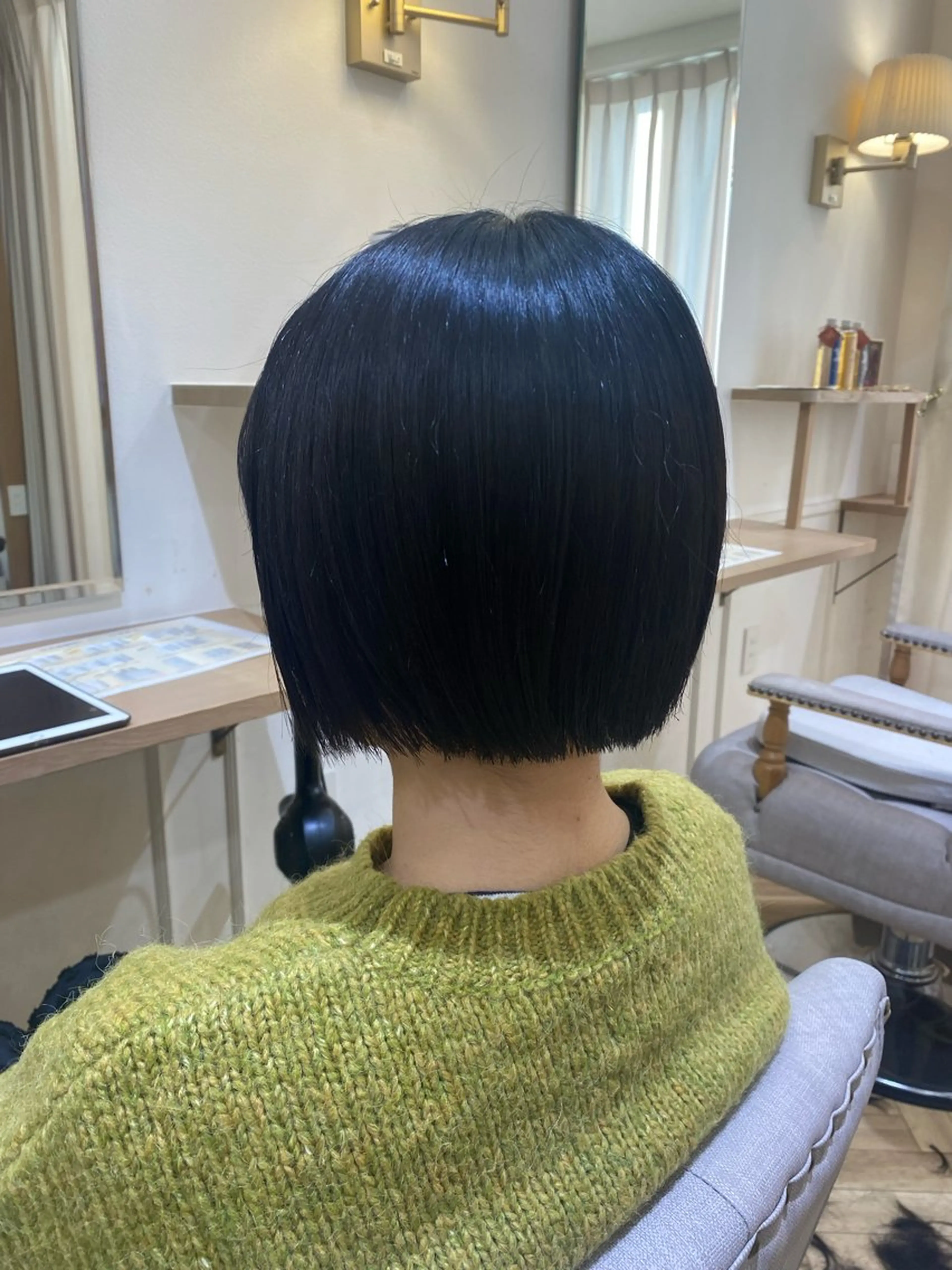 ショート カラー ボブ 韓国ヘア・カラー 🩵SHIZUKUのヘアスタイル