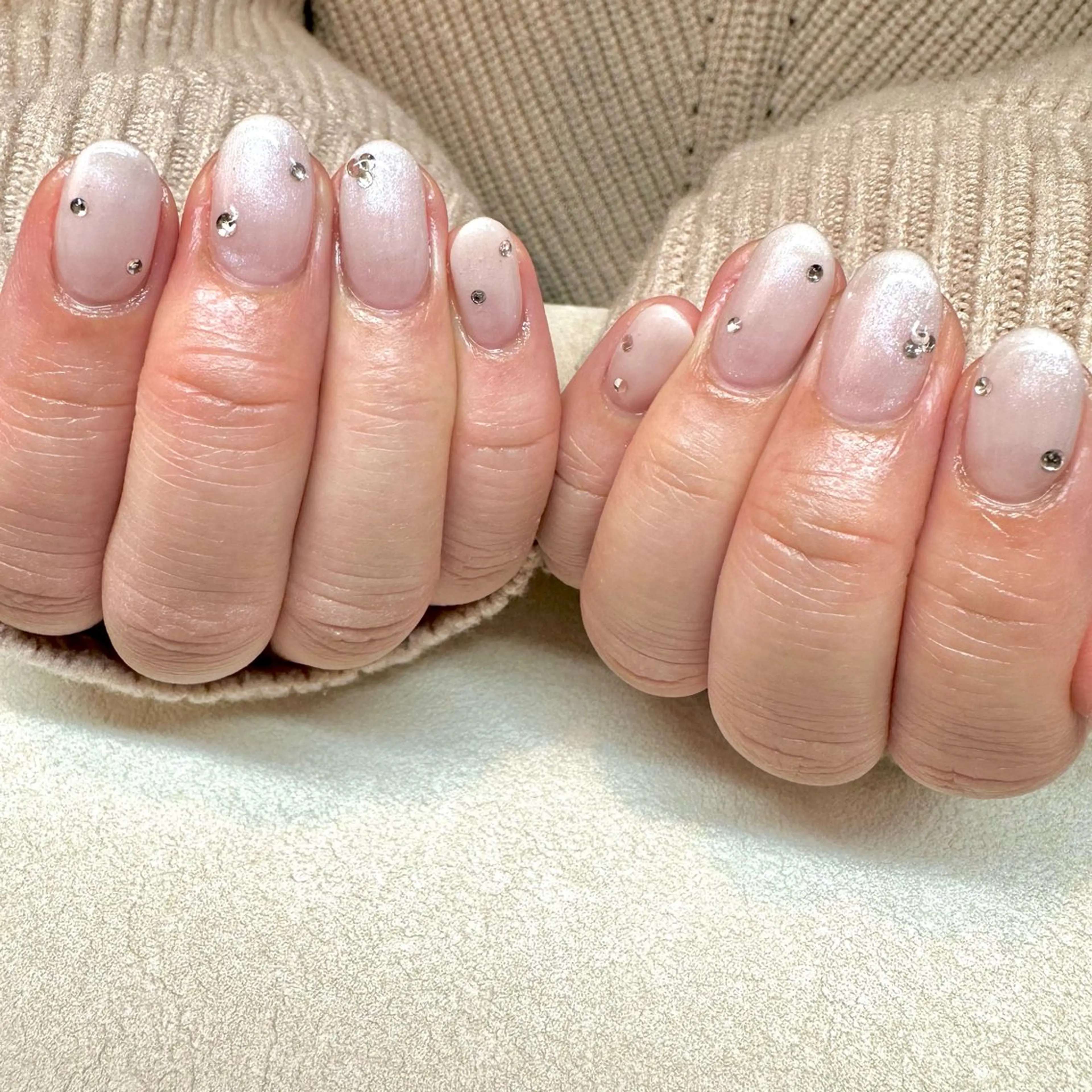 ネイル 冬ネイル ハンドネイル フットネイル GéRanium Harukaのネイルデザイン