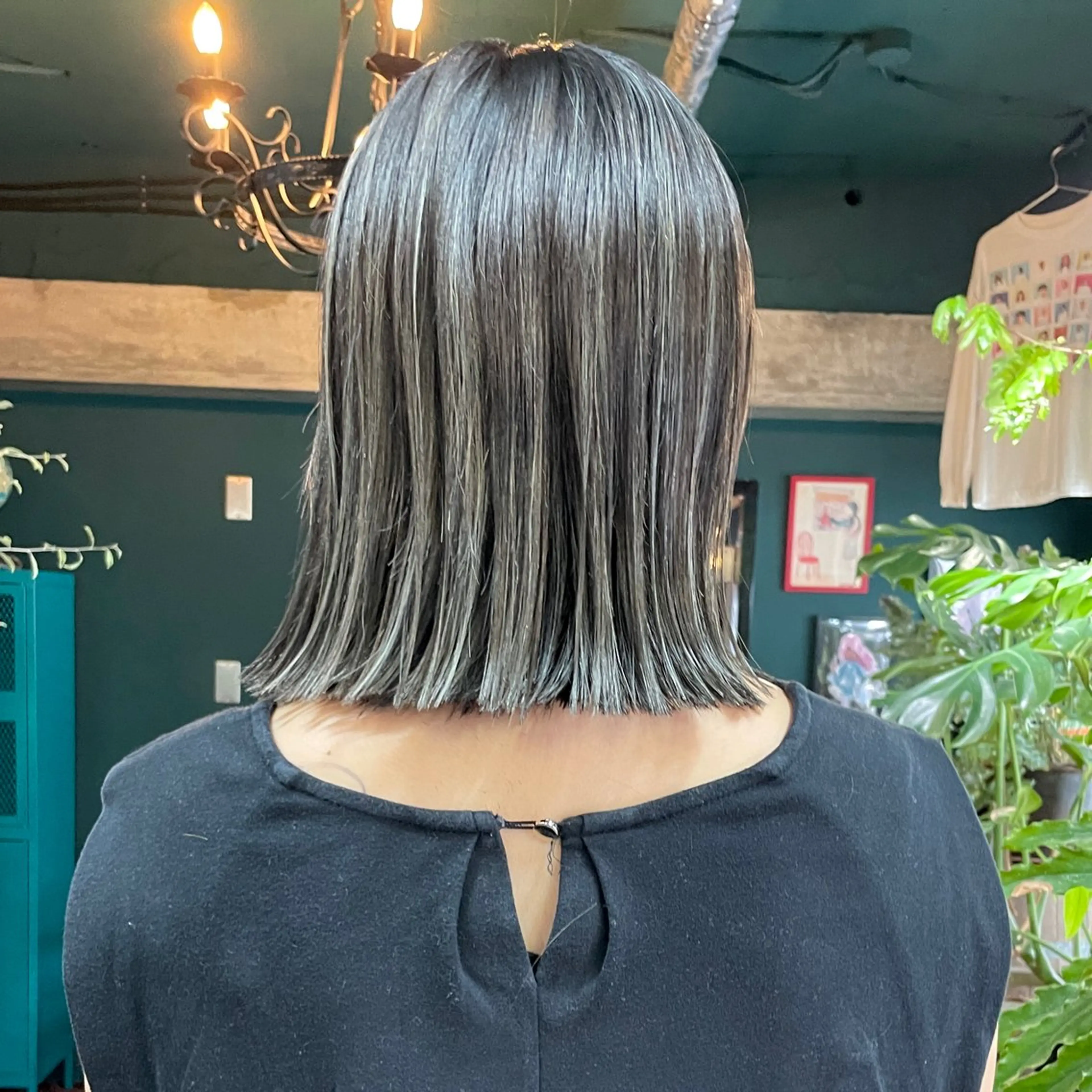 ミディアム カット ヘアカラー トリートメント vivre libre所属・vivre libreのヘアスタイル