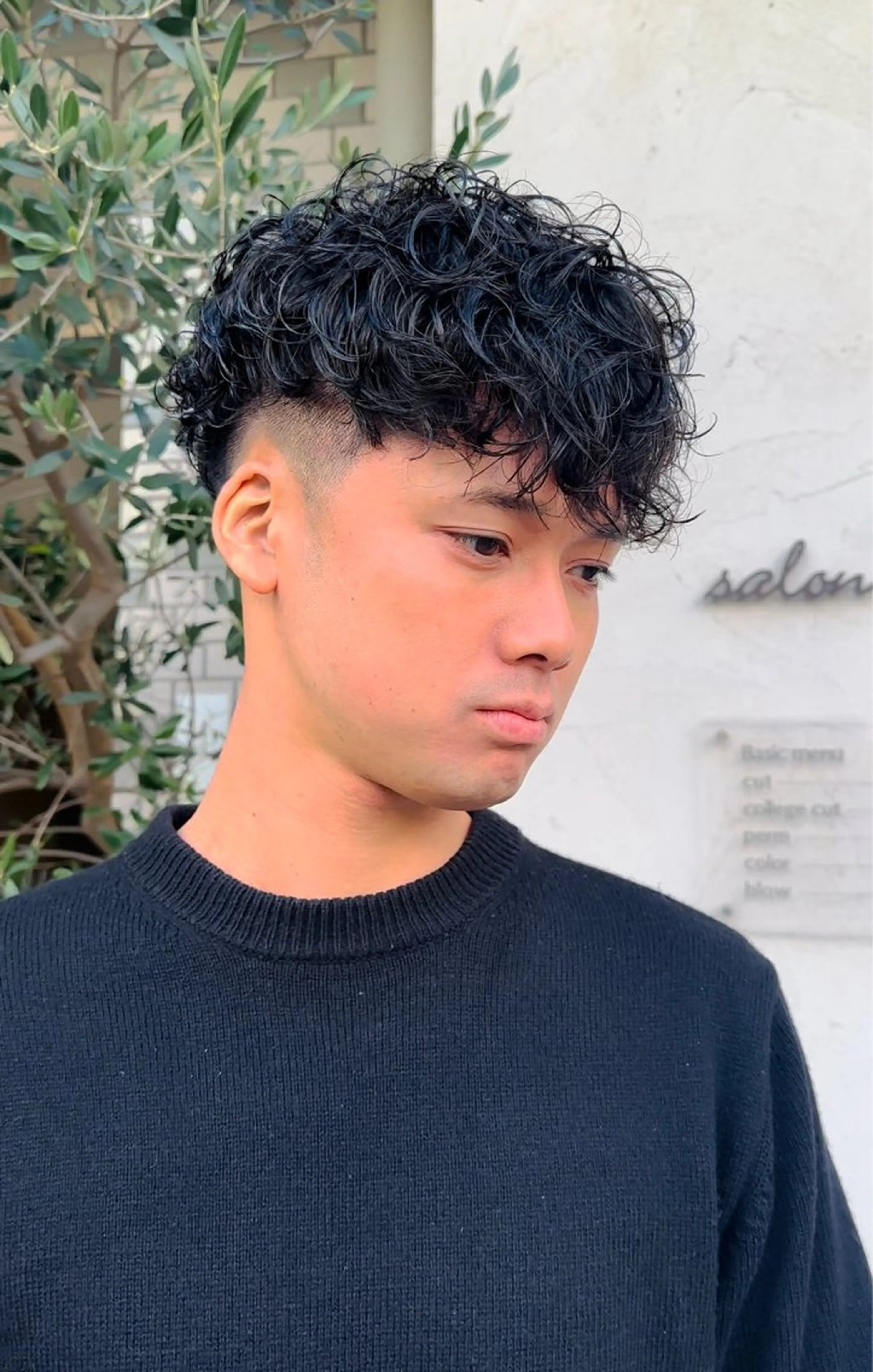 パーマ メンズ メンズパーマ スペインカール カット パーマ 年間2000名担当◎ パーマ職人/仲原佑樹のヘアスタイル