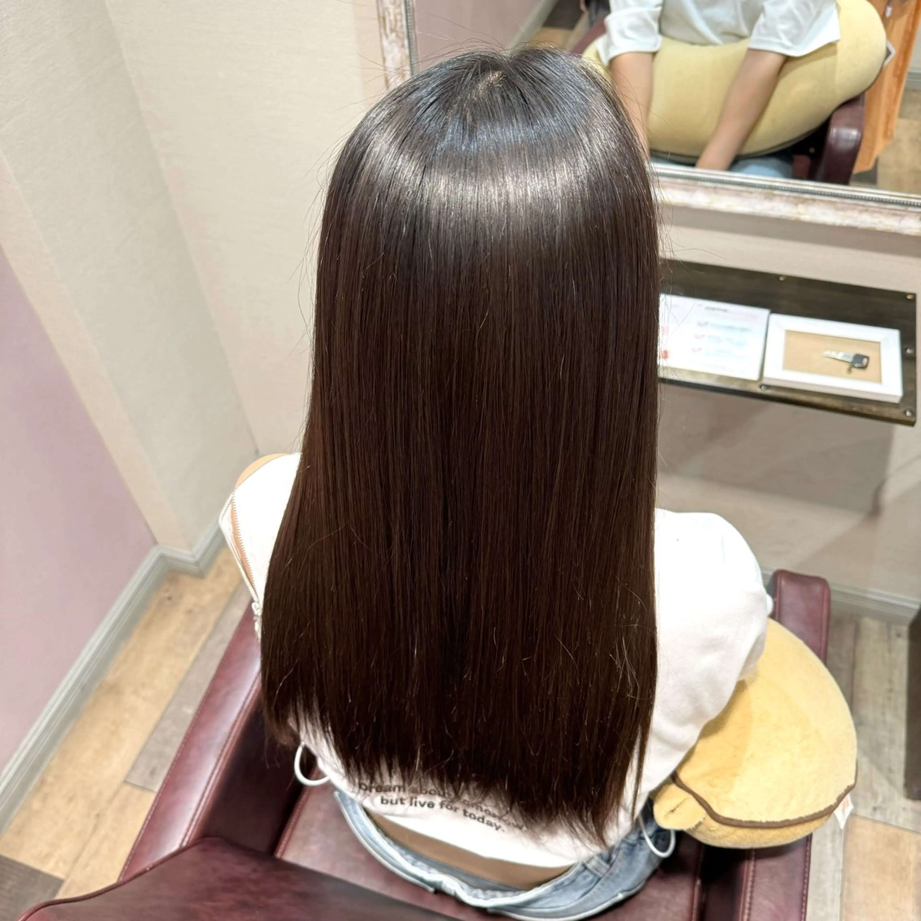 ロング トリートメント なつき/ 艶カラー/縮毛矯正のヘアスタイル