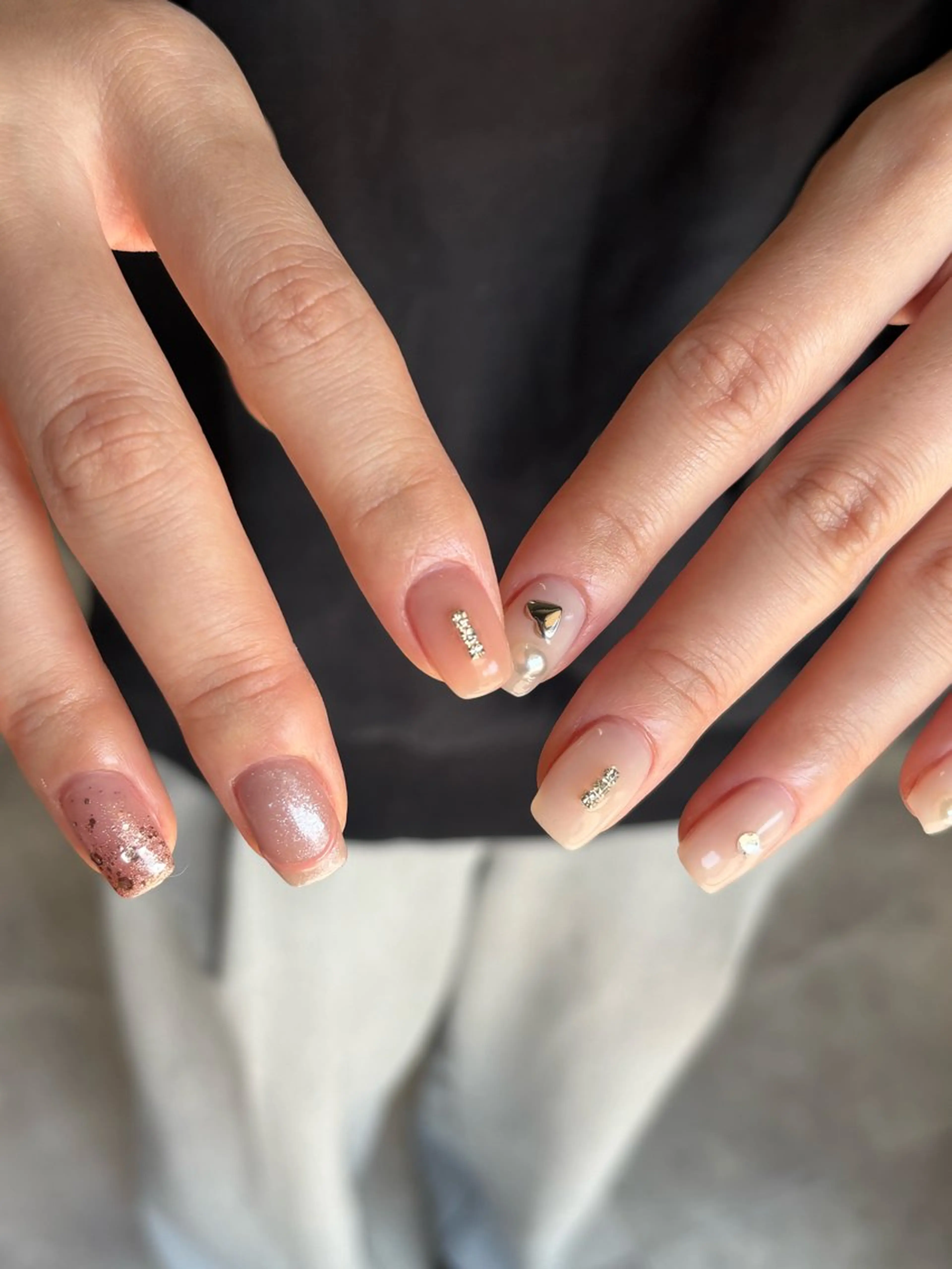 ネイル ハンドネイル OAK溝の口 rikakoのネイルデザイン