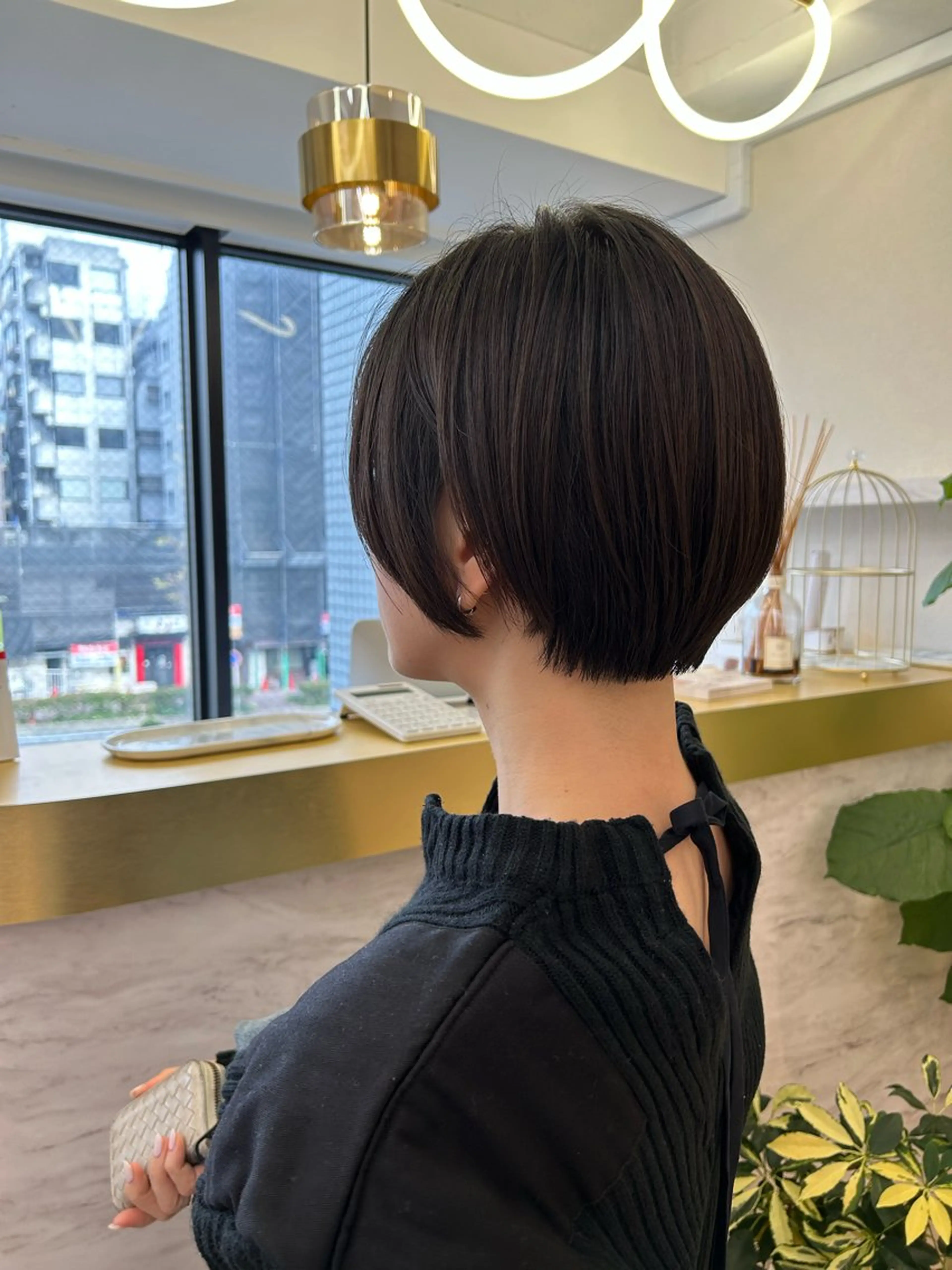 ショート カラー カット ヘアカラー トリートメント 佐合 梨花 / ｅａｕ〈オー〉のヘアスタイル