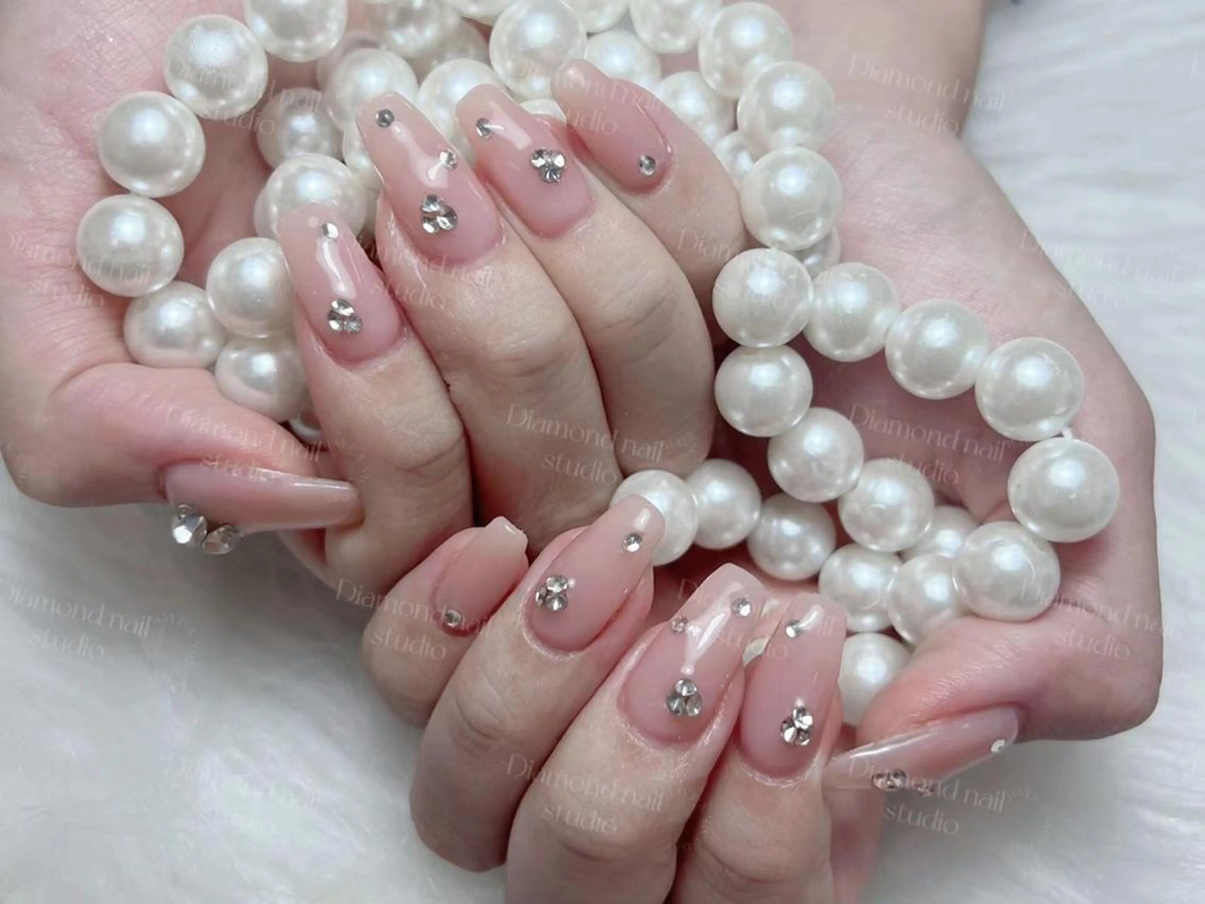 ネイル 持ち込み ハンドネイル ハンドケア Diamond ✨のネイルデザイン