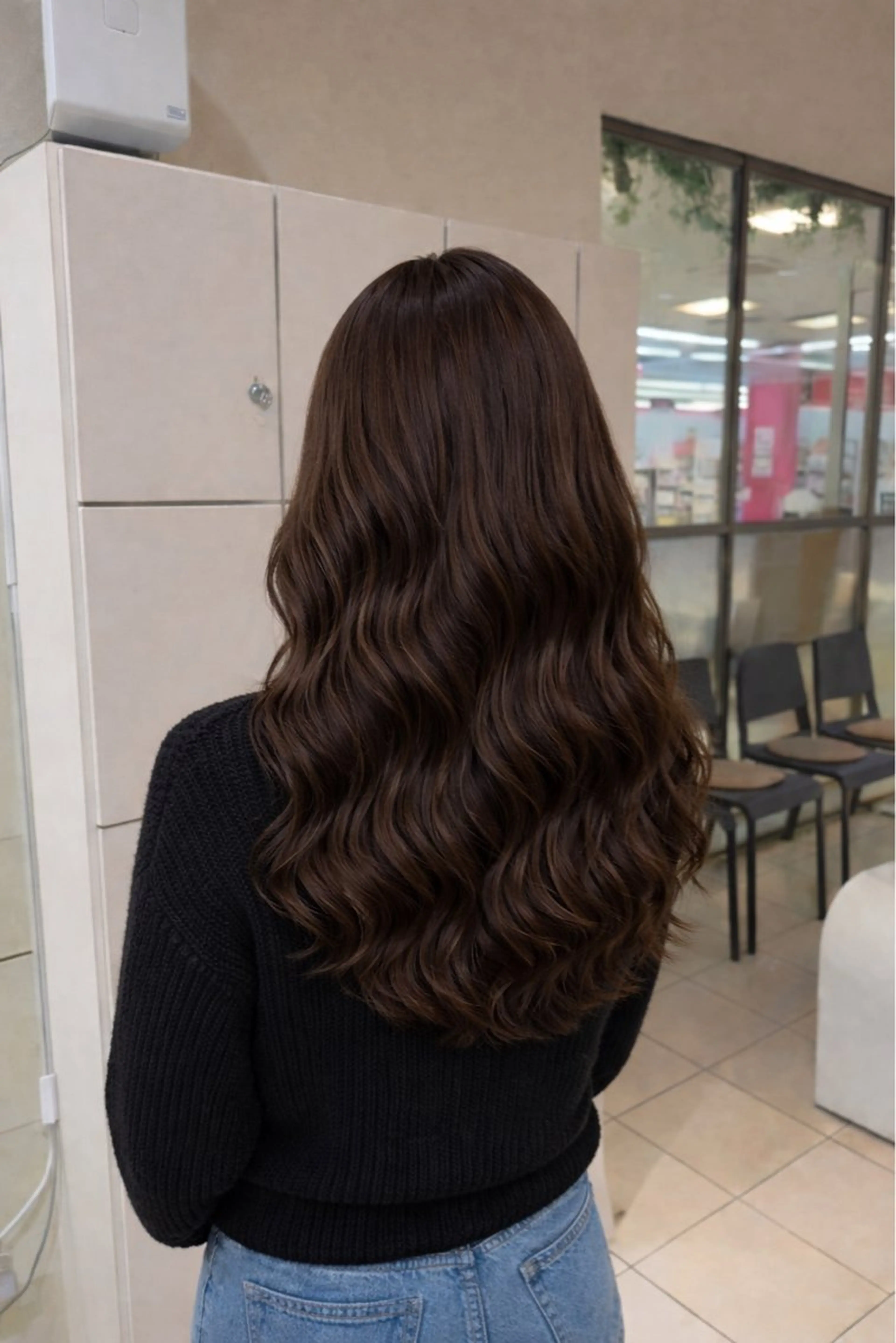 ロング カット ヘアカラー トリートメント エクステ 髪を綺麗に伸ばす人/ 艶髪✨️針田 綾音✨のヘアスタイル