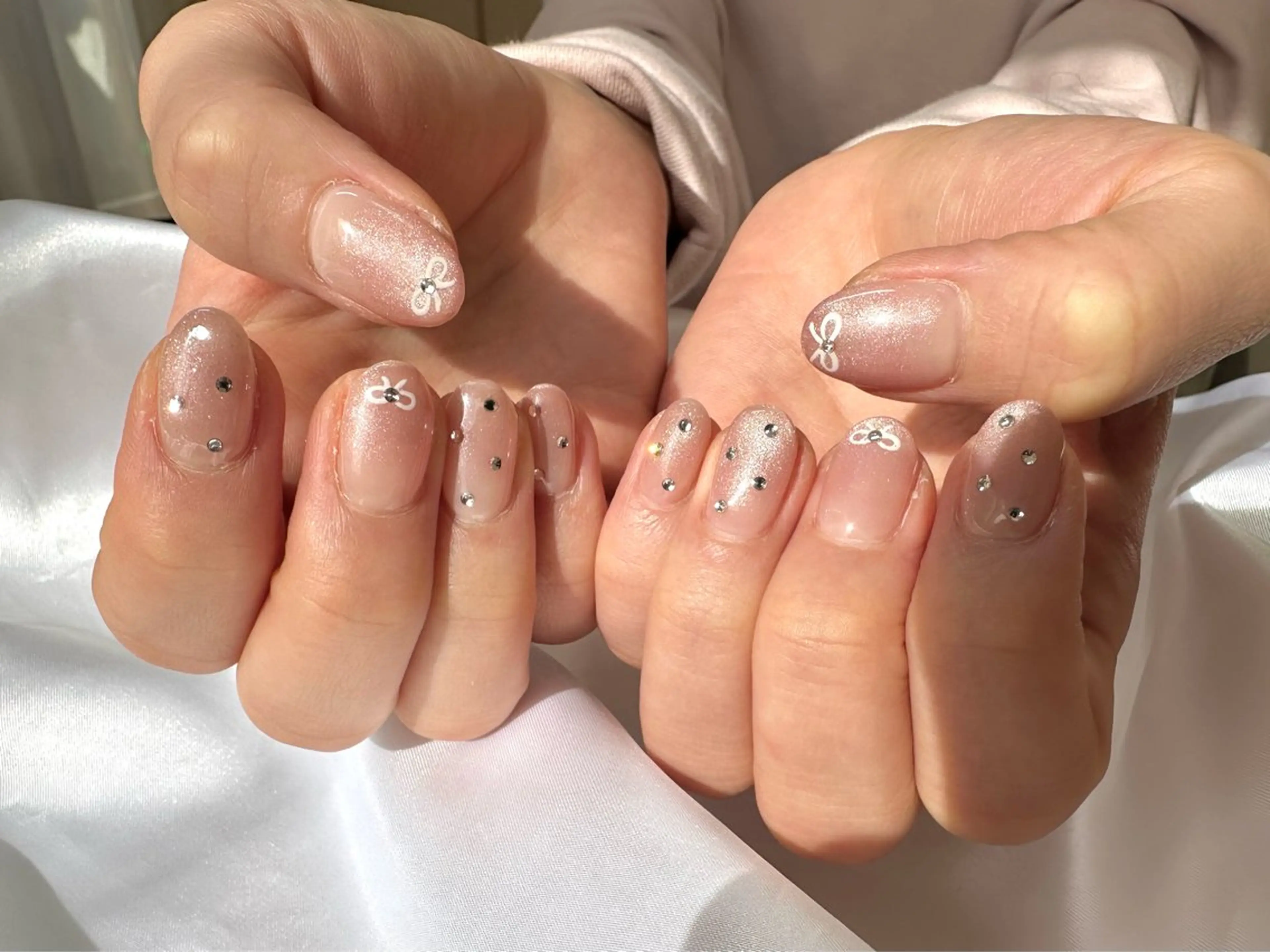 ネイル グラデーション マグネットネイル ハンドネイル nu NANAのネイルデザイン