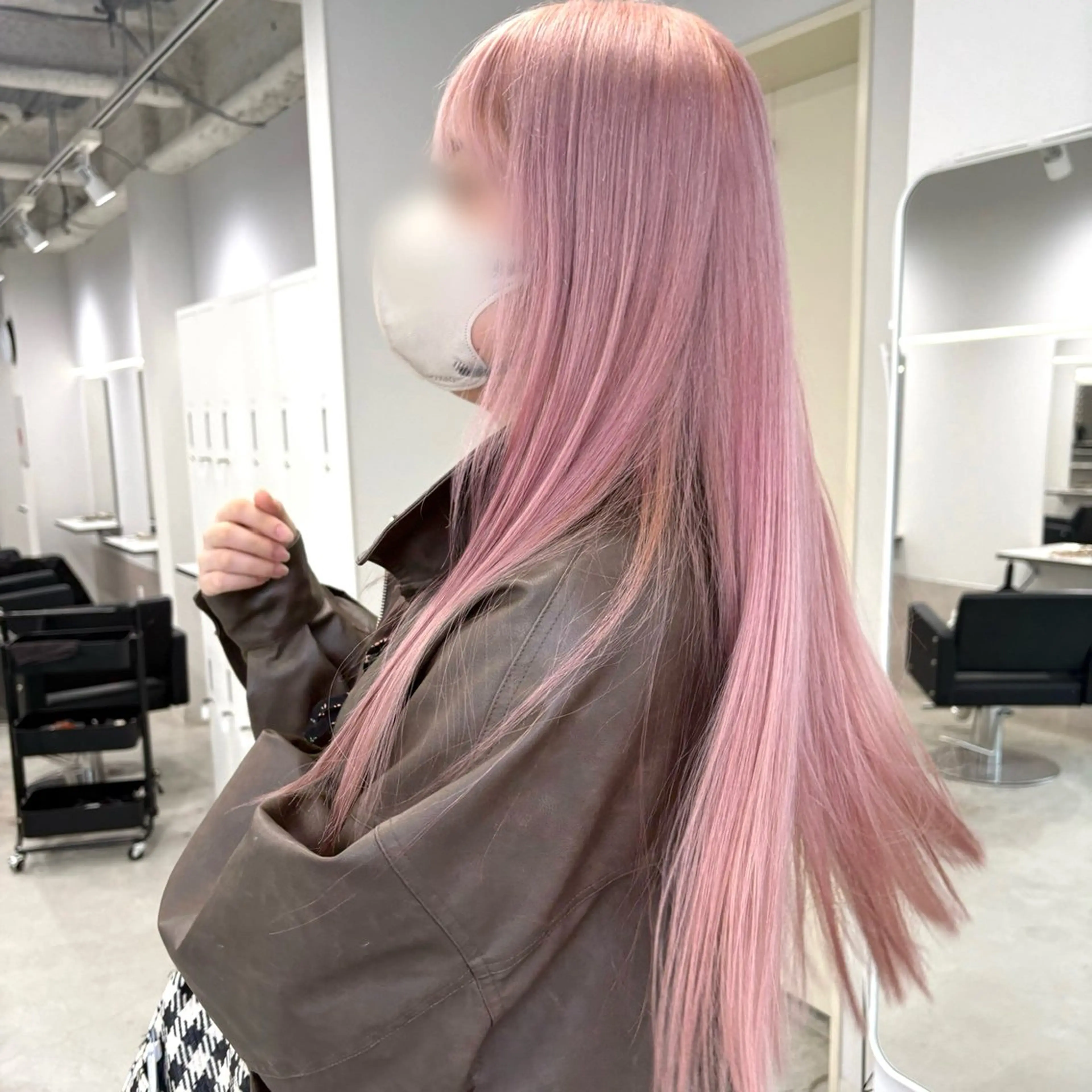 ロング ヘアカラー トリートメント ハイトーン ayane💖のヘアスタイル