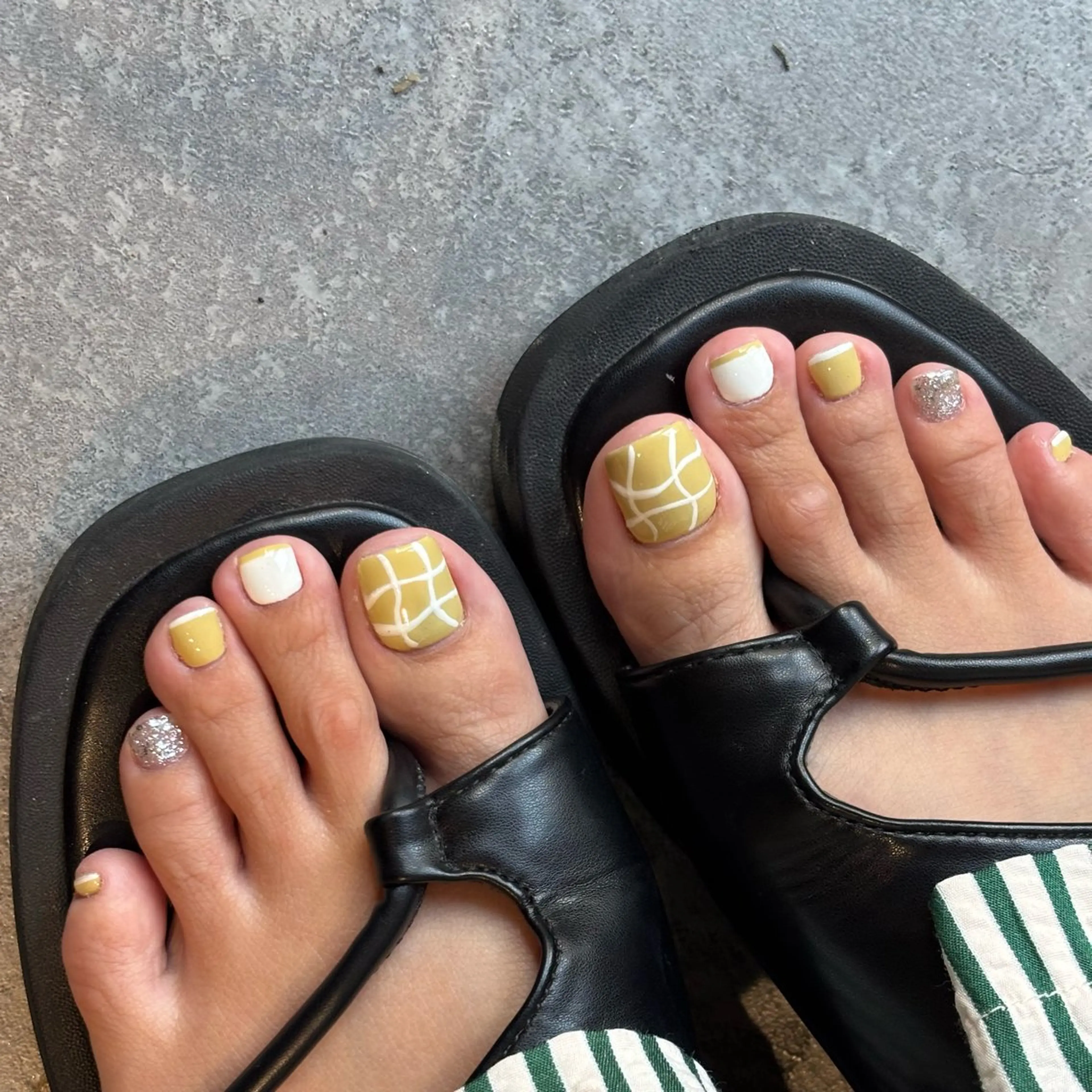 【ご新規様限定】フット🦶デザインコース(オフ込み)の写真