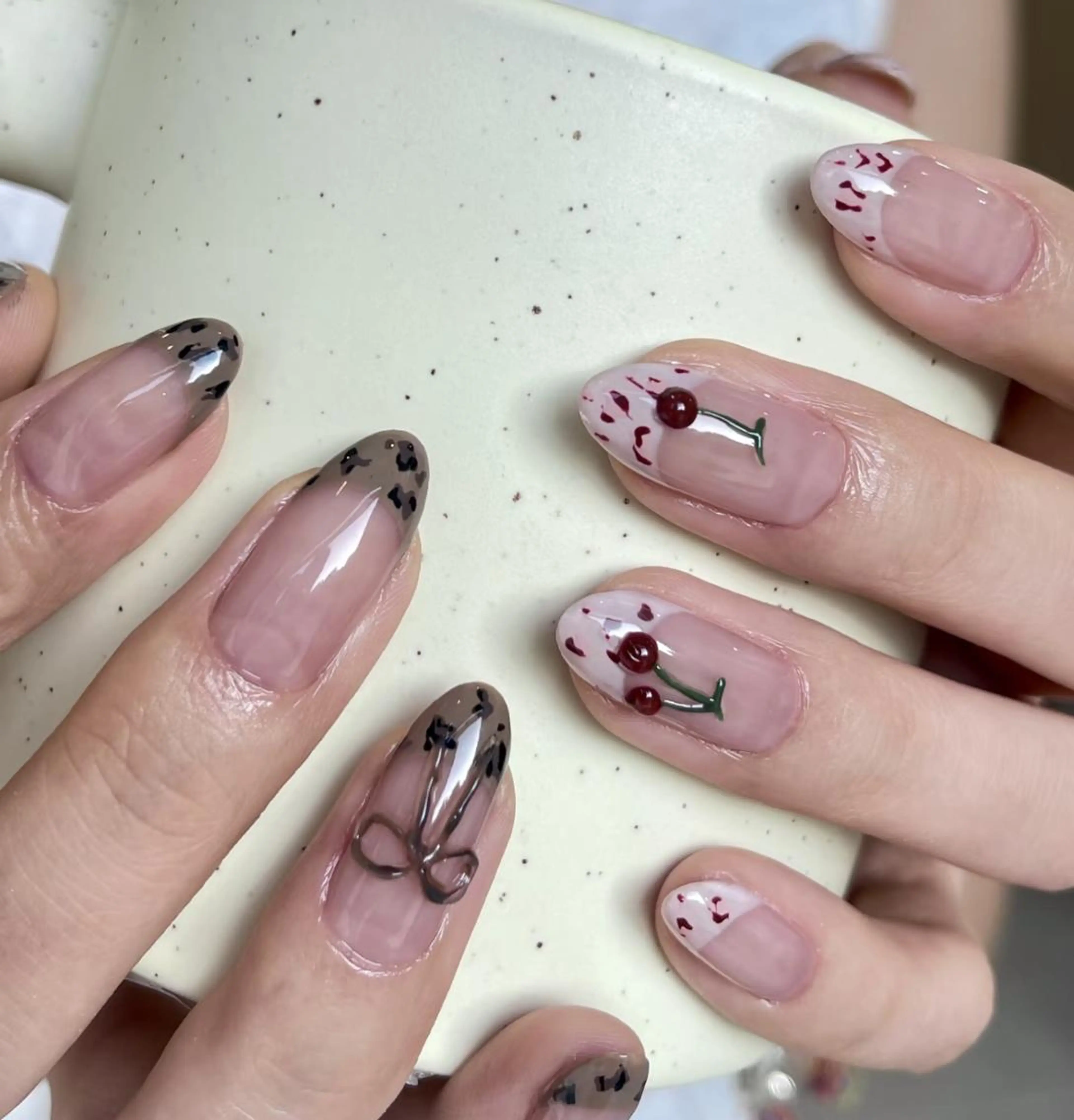 ネイル ハンドネイル By moonネイル 🌷ワンホン/韓国風のネイルデザイン