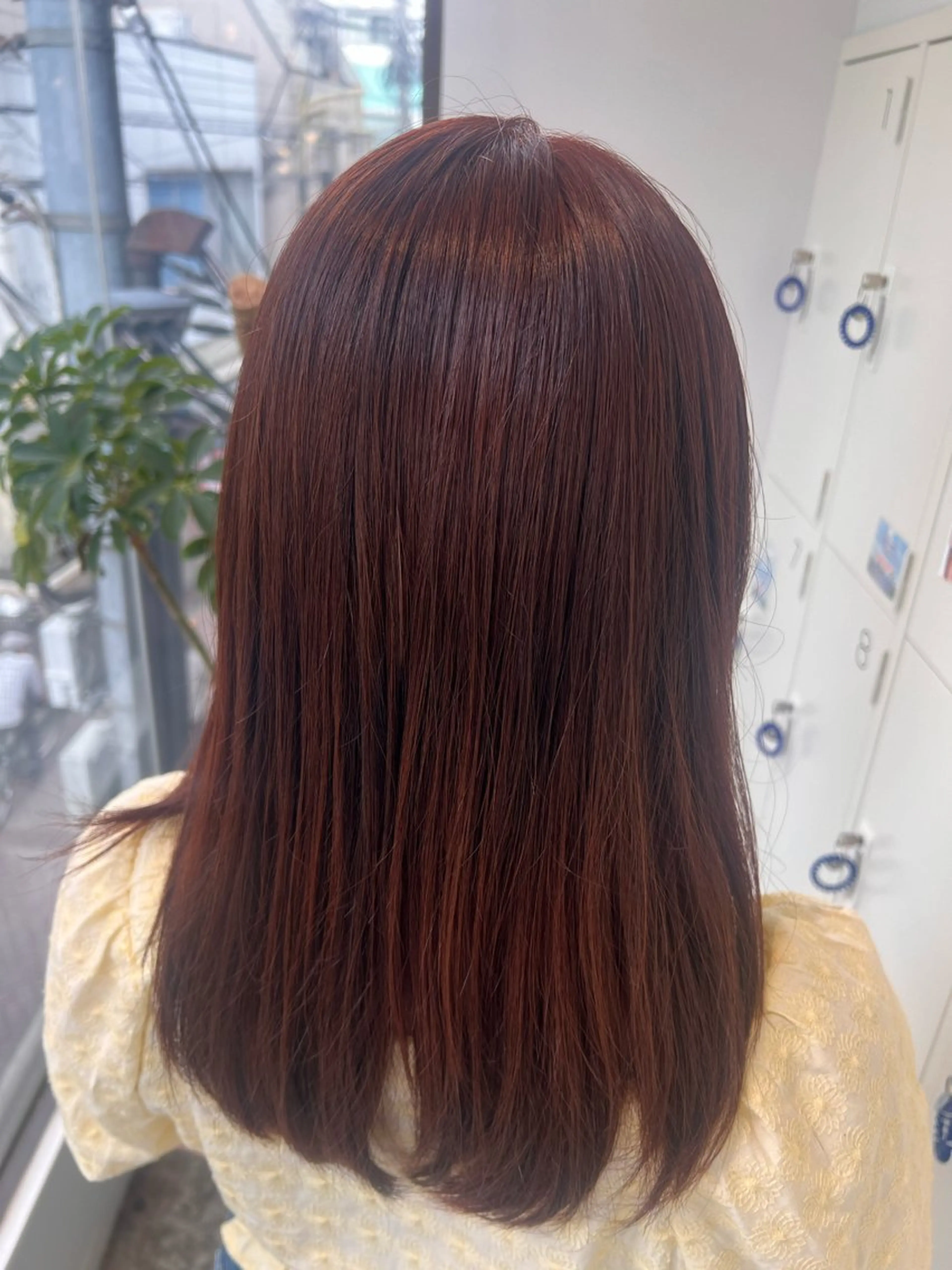 セミロング ヘアカラー トリートメント suzuna 🫧のヘアスタイル