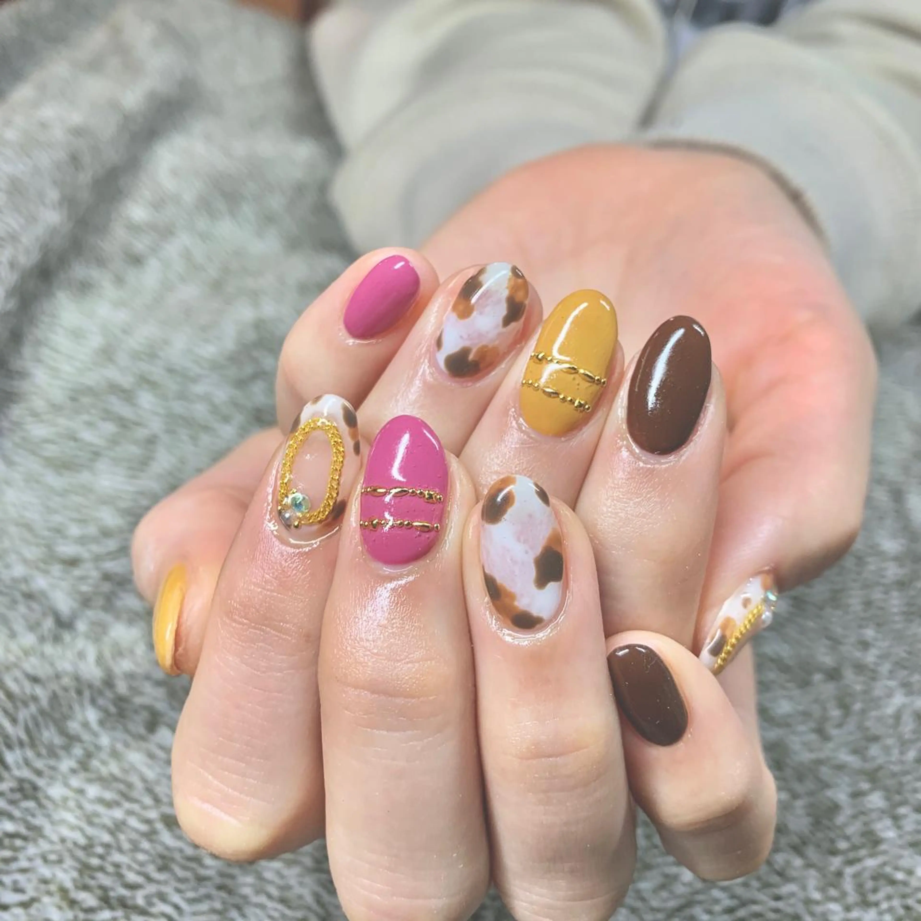 ネイル Nes.nail所属・🌼Nomura Yuko🌷のネイルデザイン