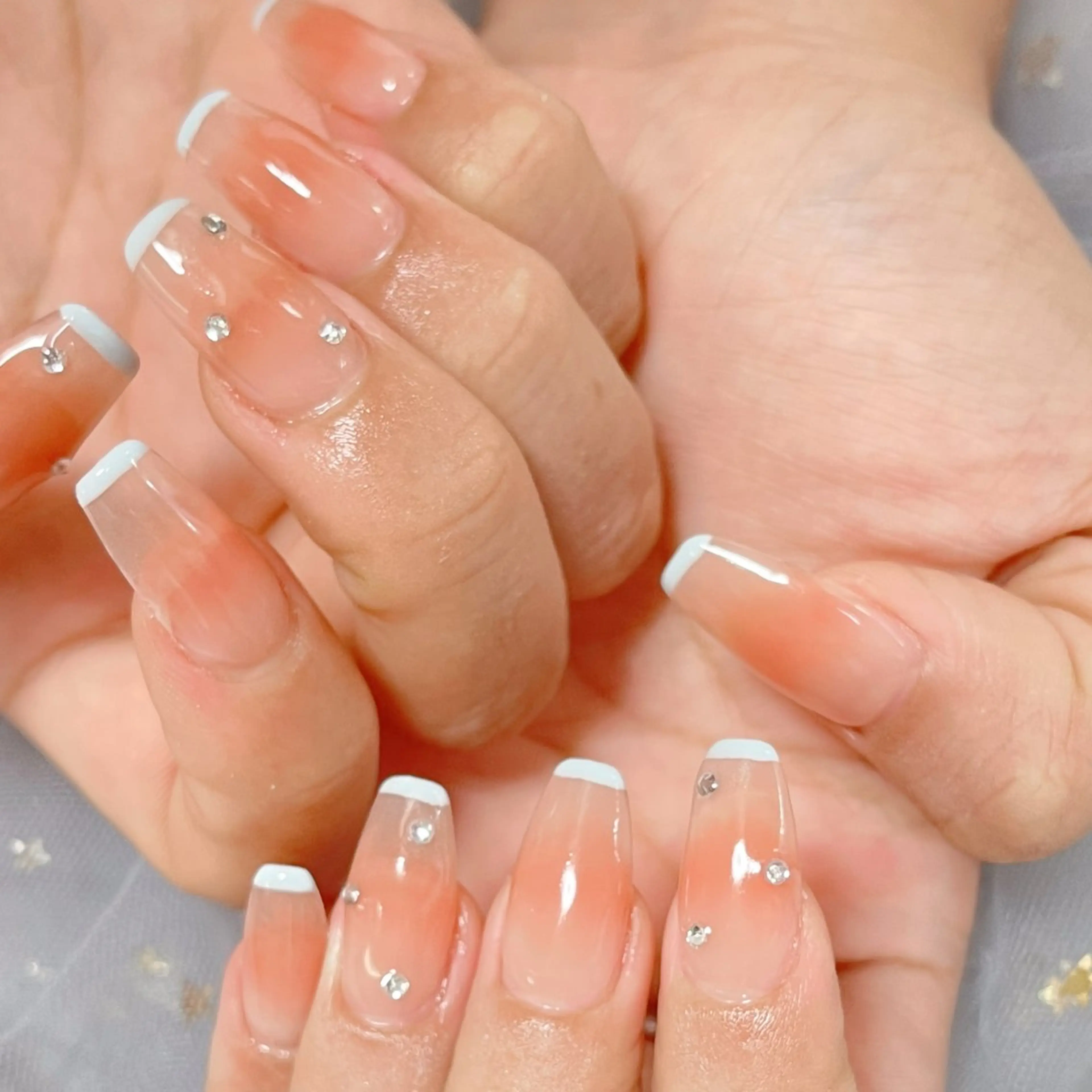 ネイル ハンドネイル 🎀ネイルサロン エクラYUI🎀のネイルデザイン