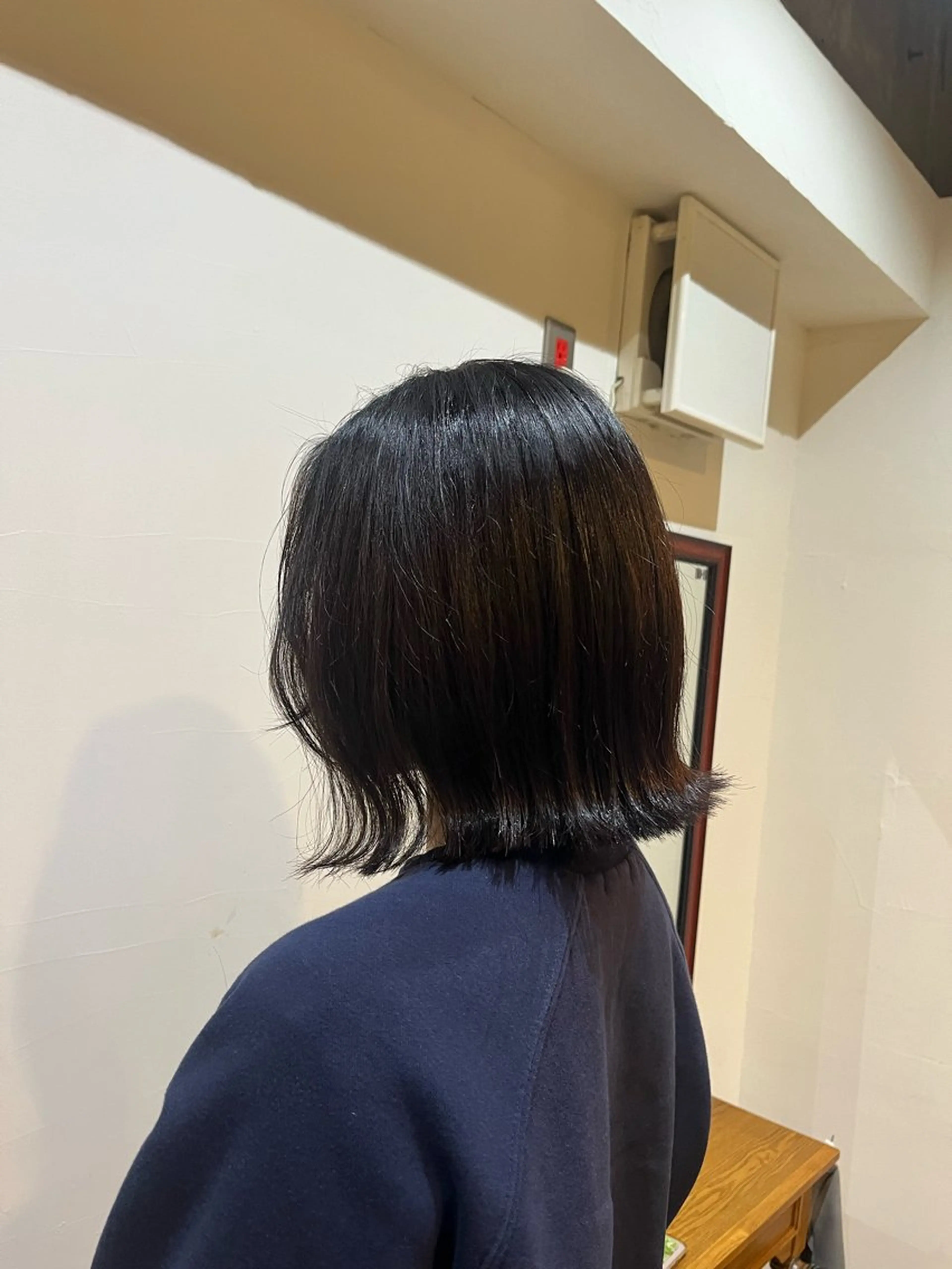 ミディアム 松原 樹里のヘアスタイル