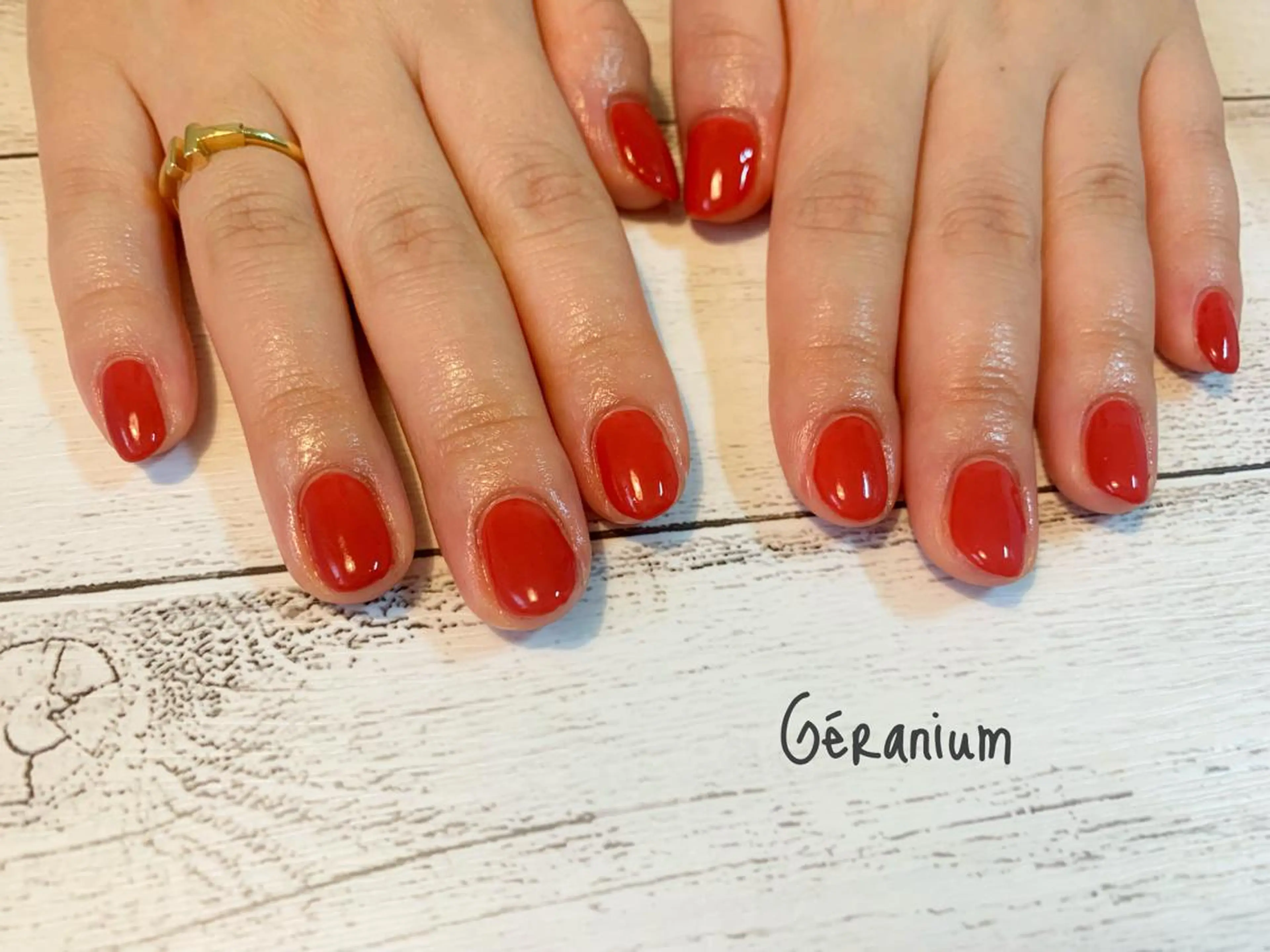 ネイル フットネイル GéRanium Harukaのネイルデザイン