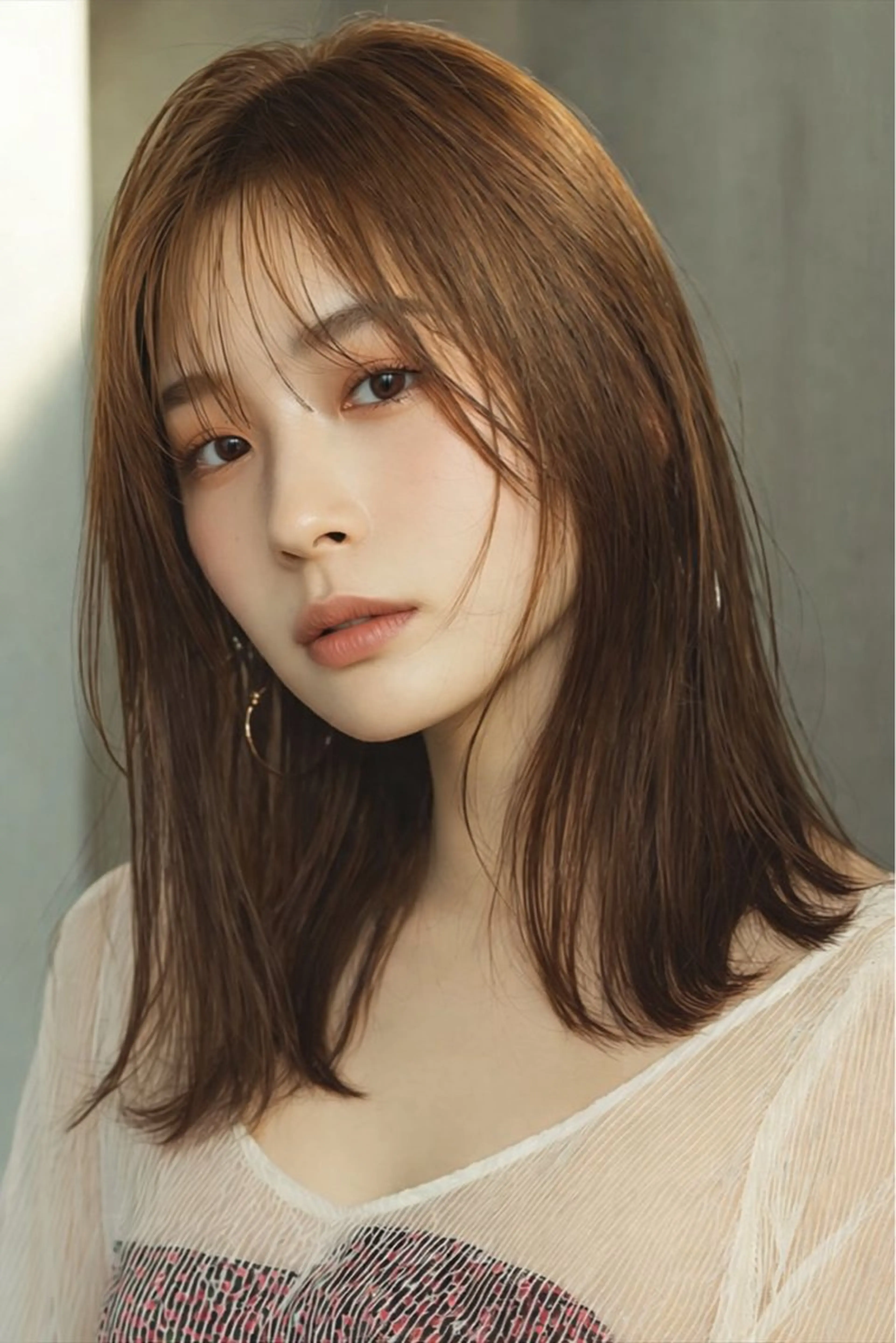 ミディアム カラー ulu-ウル所属・北川 大輔のヘアスタイル