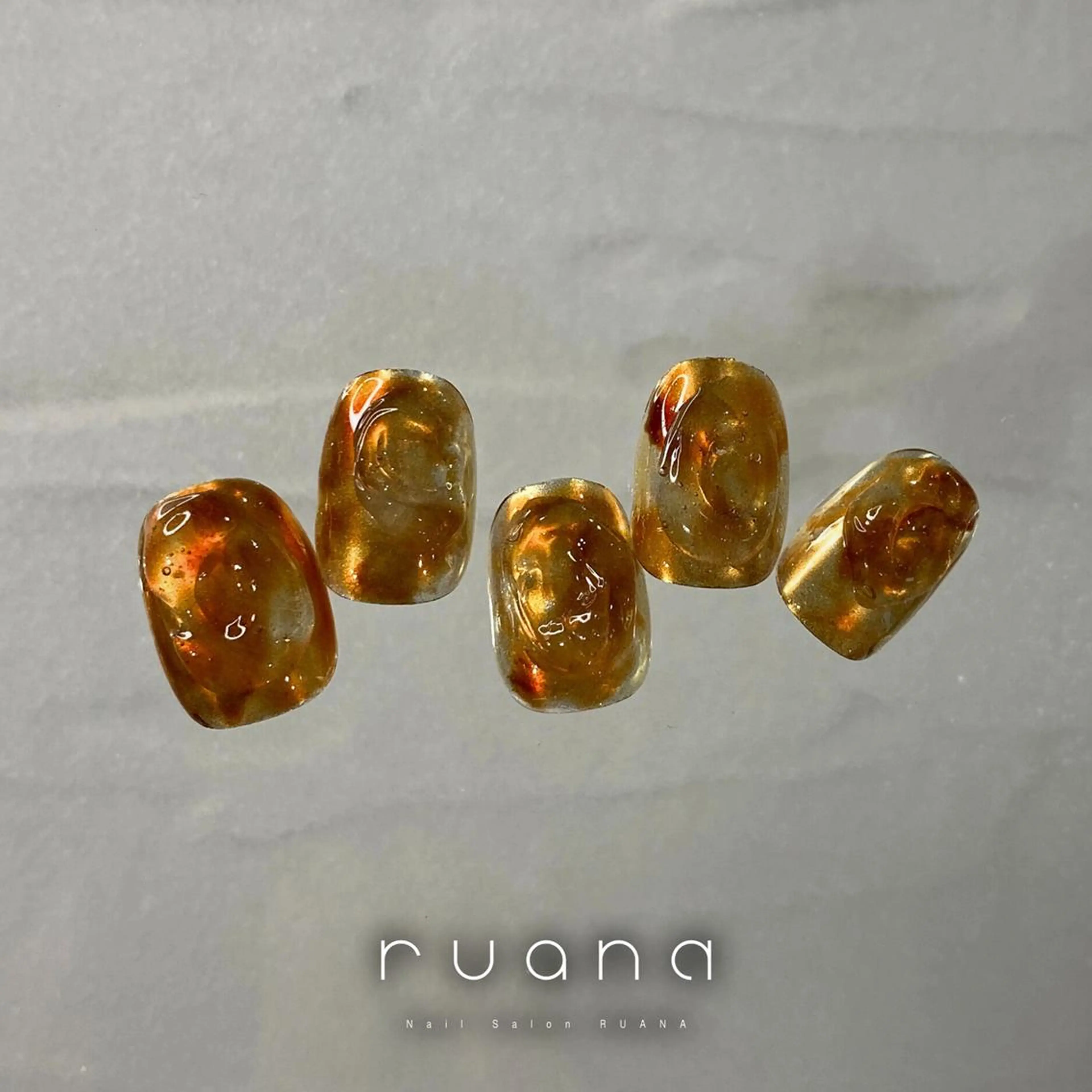 ネイル ハンドネイル 中西 心純愛のネイルデザイン