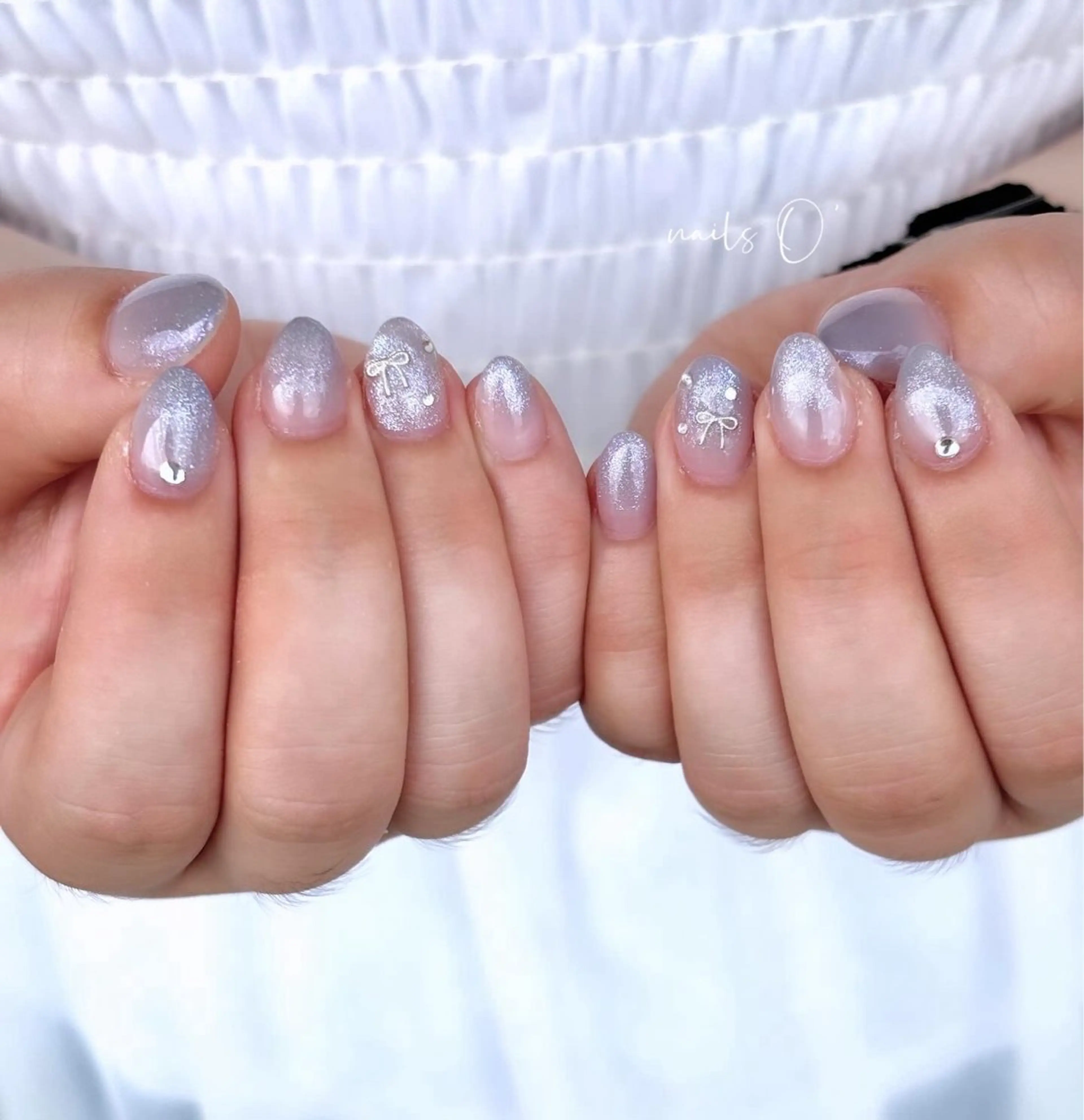 ネイル 大人可愛いネイル🎗 Hinaのネイルデザイン