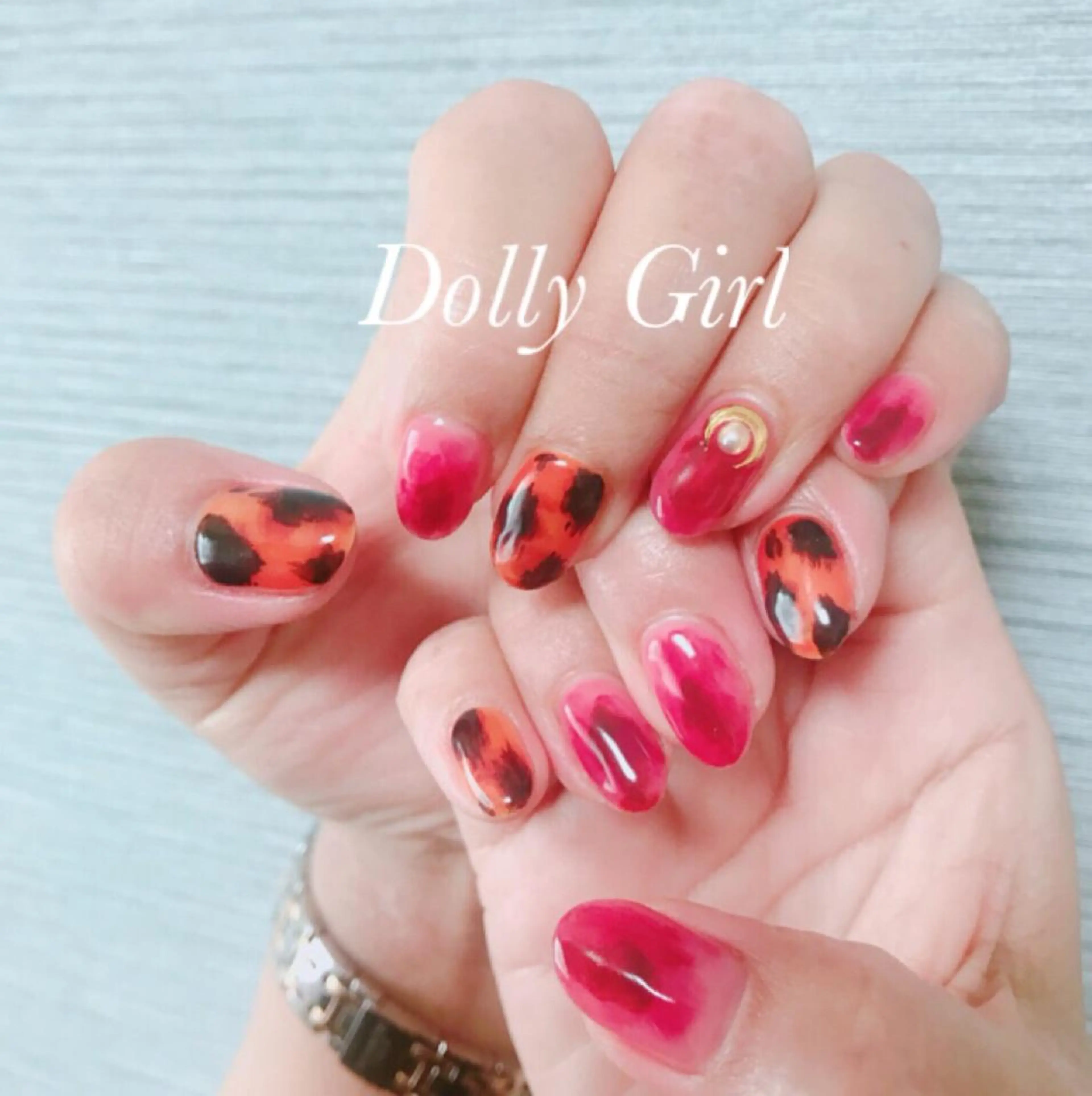 ネイル 個室ネイルサロンDolly  Girl〜ドーリーガール〜所属・DollyGirl KYOKOのネイルデザイン