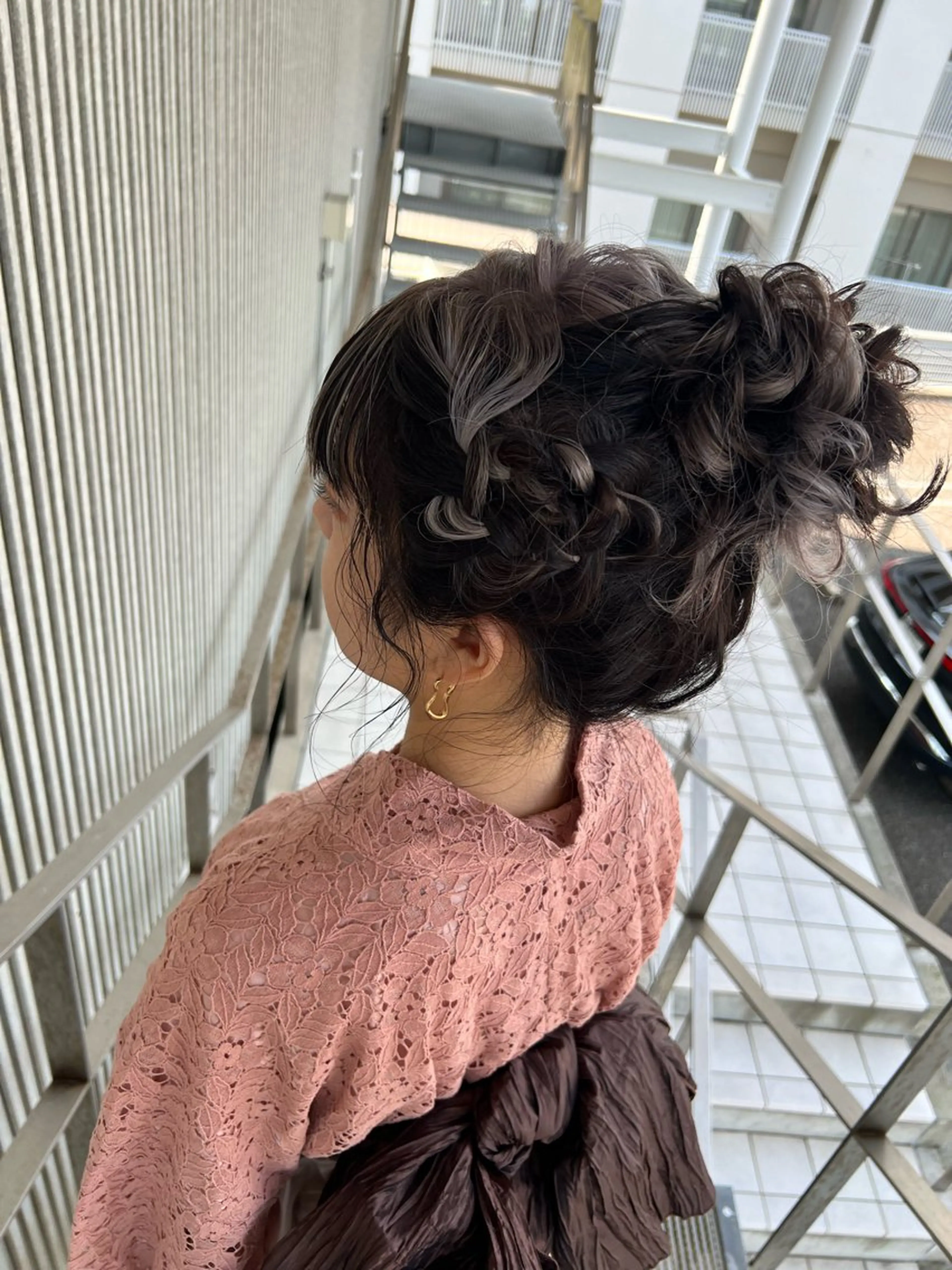 ヘアアレンジ カノエ大濠店／カラー AZUのヘアスタイル