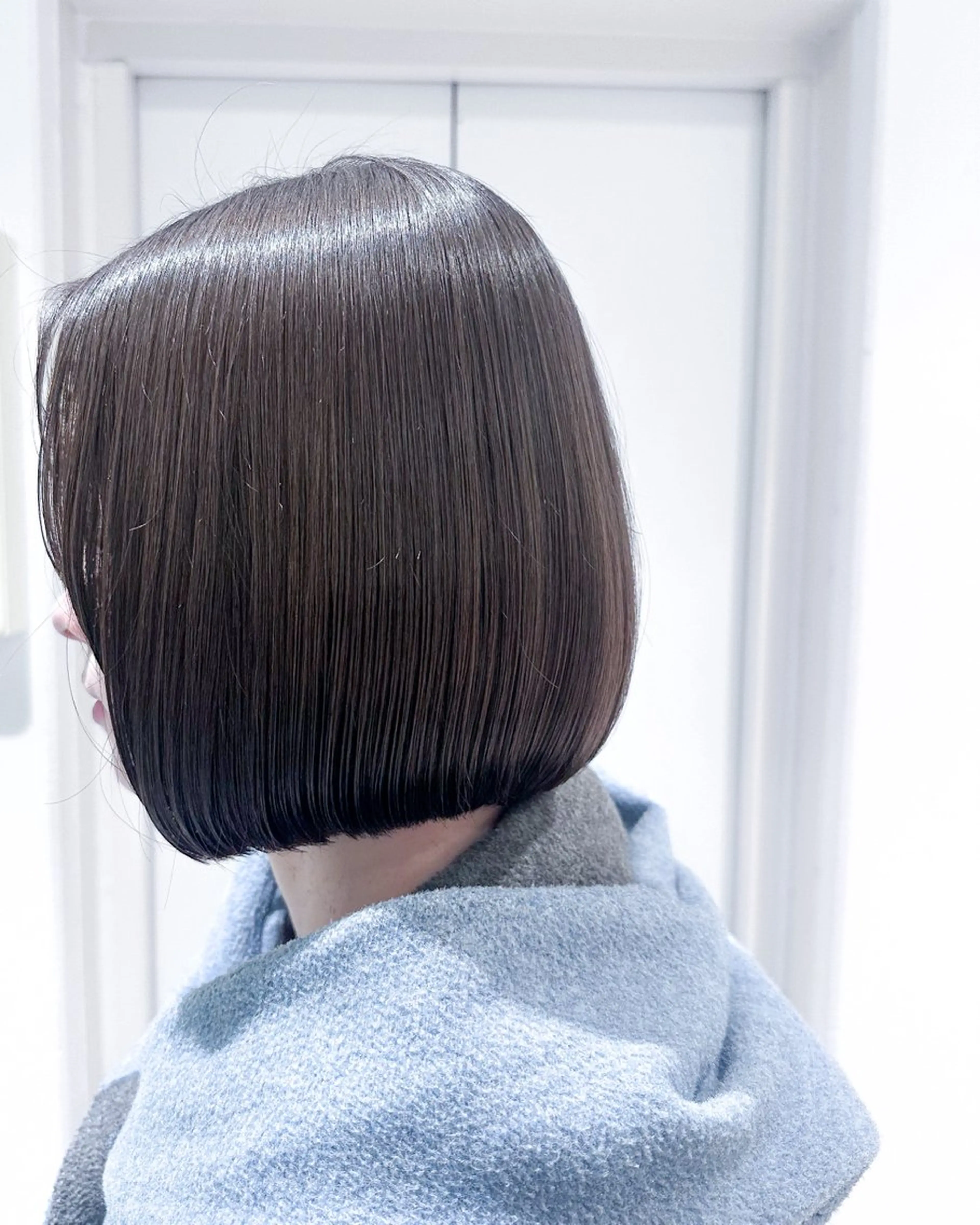 ミディアム トリートメント 半田 陽菜のヘアスタイル