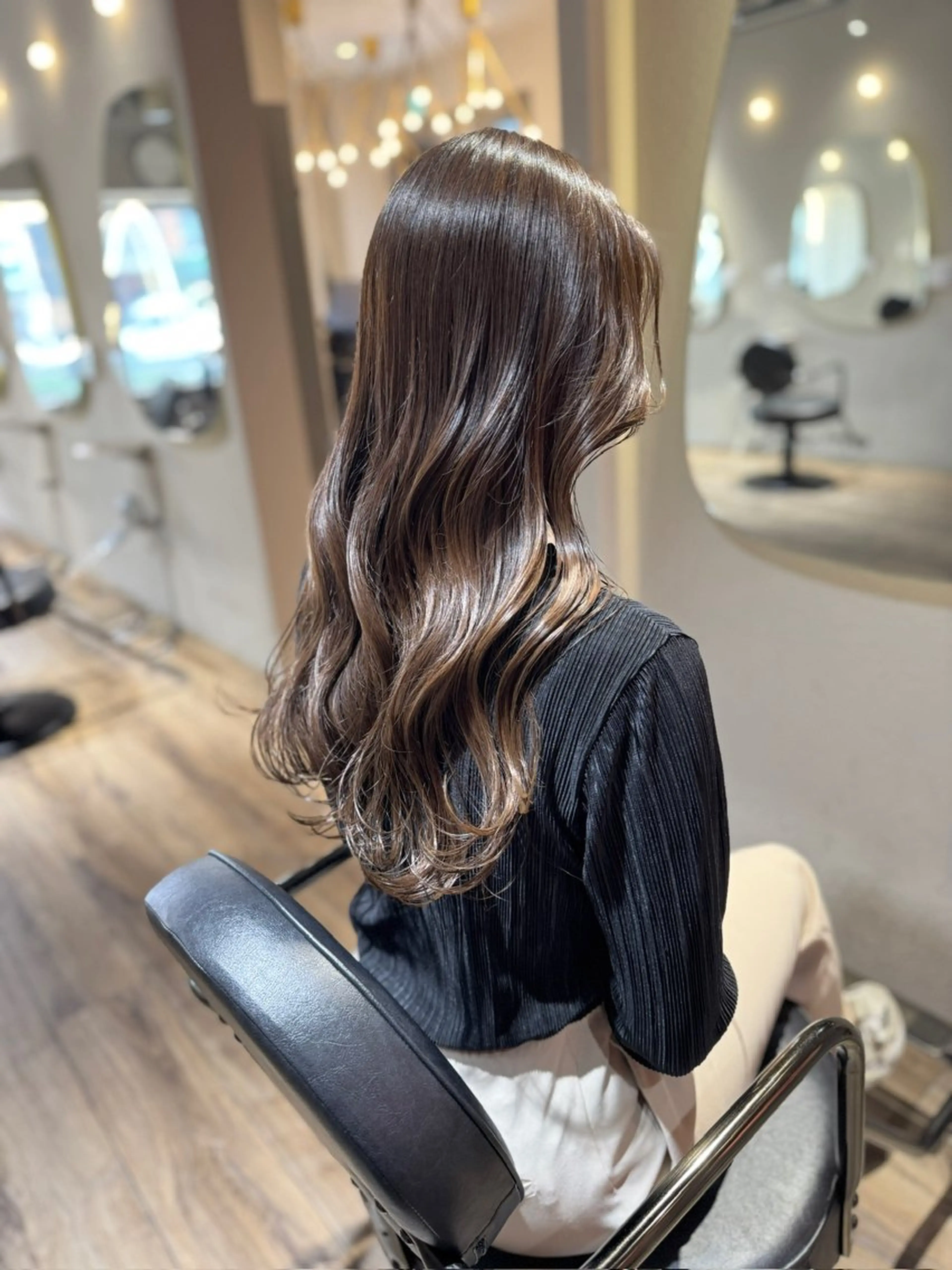 ロング カット ヘアカラー 【天満1艶髪】潤艶/ 髪質改善🌹釣本竜哉のヘアスタイル