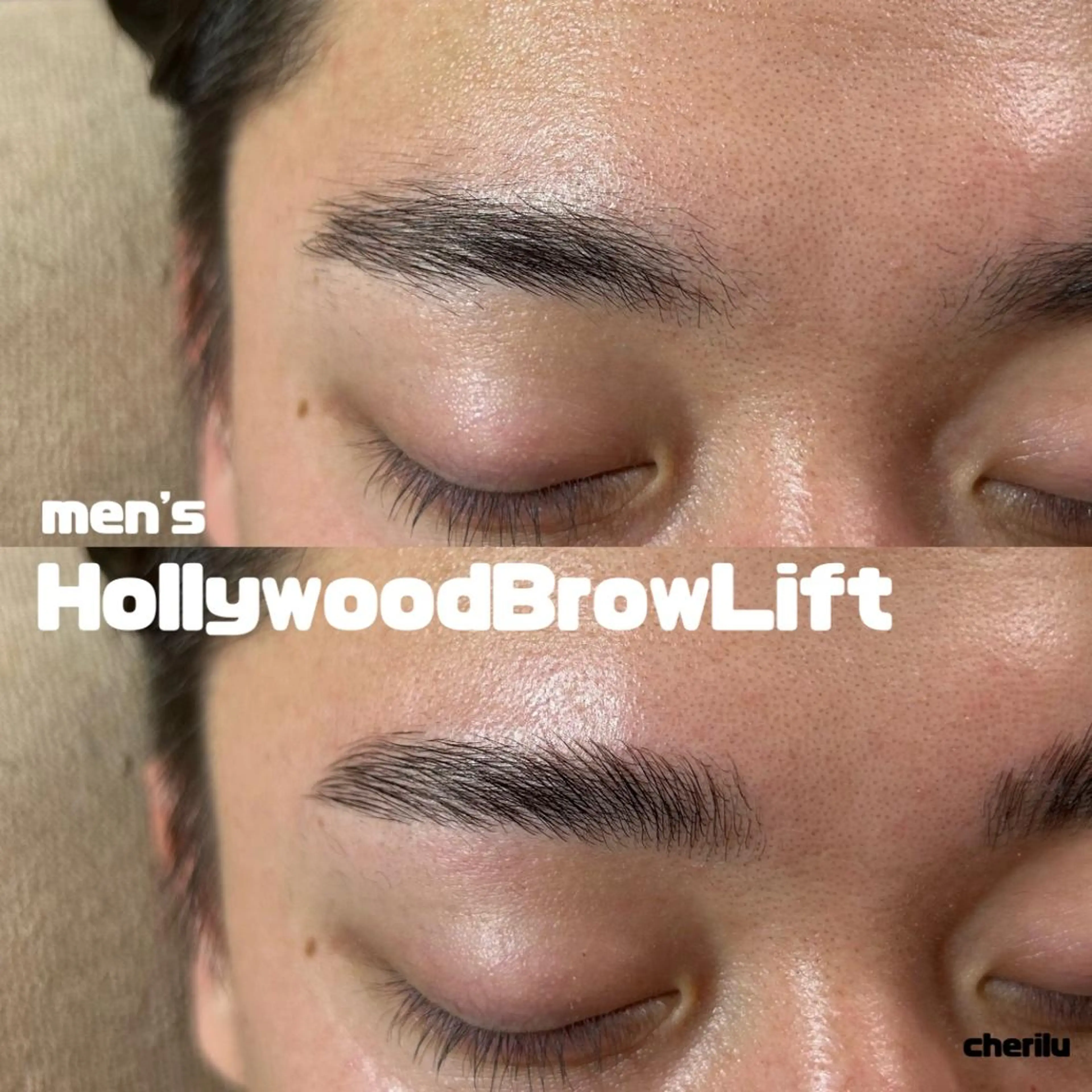 ★メンズ　ハリウッドブロウリフト（眉毛パーマ）★の写真