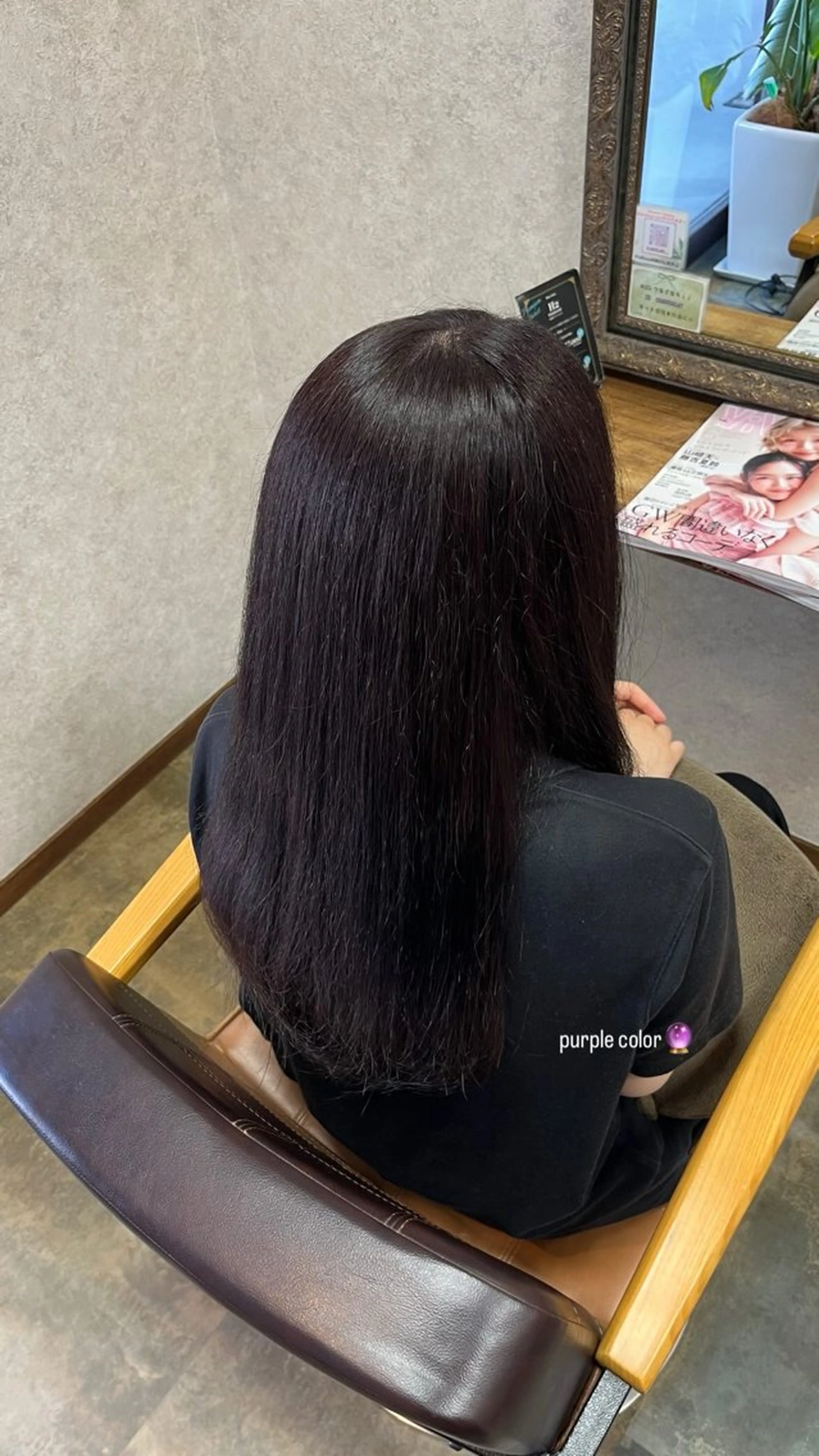 ロング カラー ヘアカラー ‎miku/ blancblancのヘアスタイル