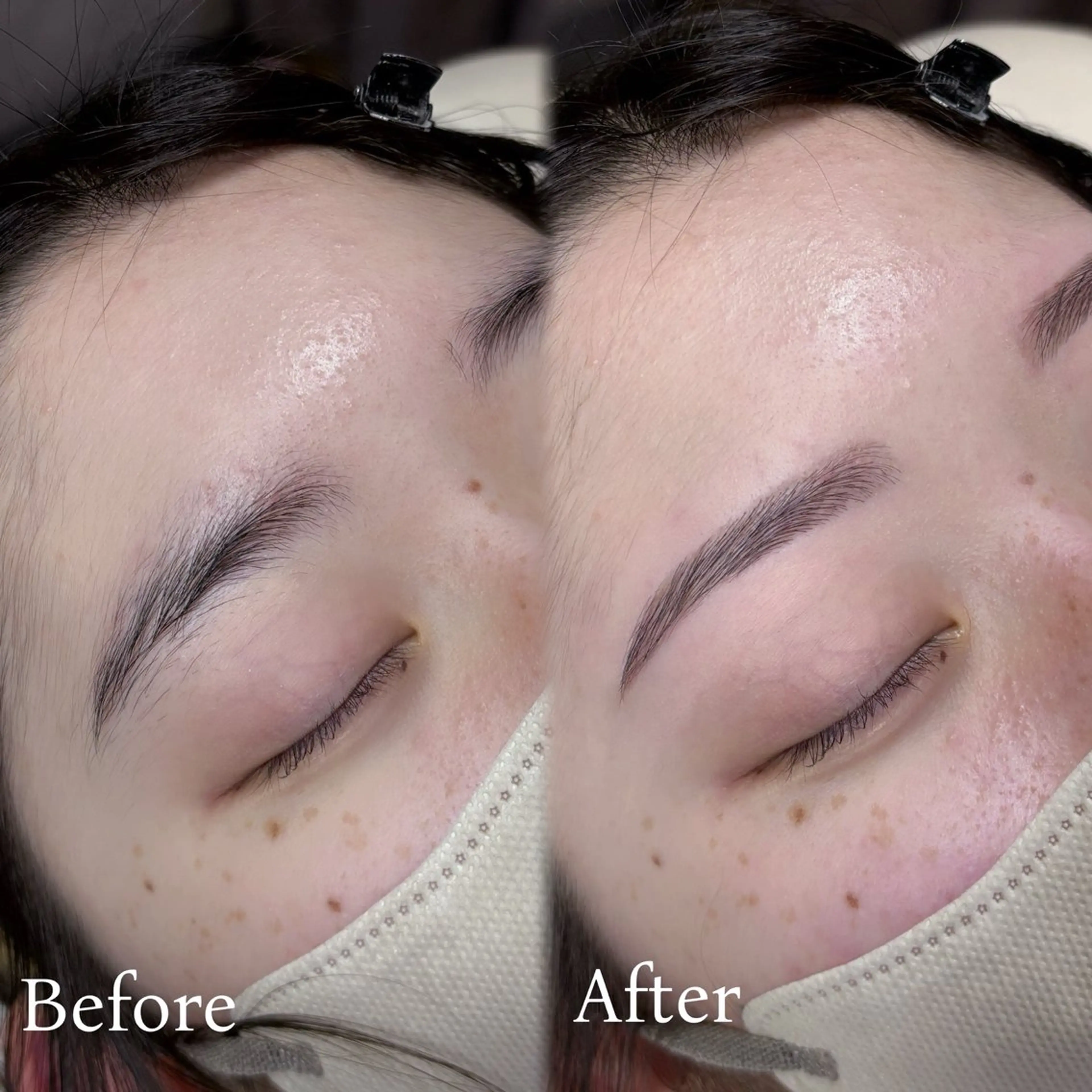 アイブロウ ワックス脱毛 眉カット Shugar by ecolua所属・浦和駅 Shugar by ecoluaのマツエク・マツパデザイン