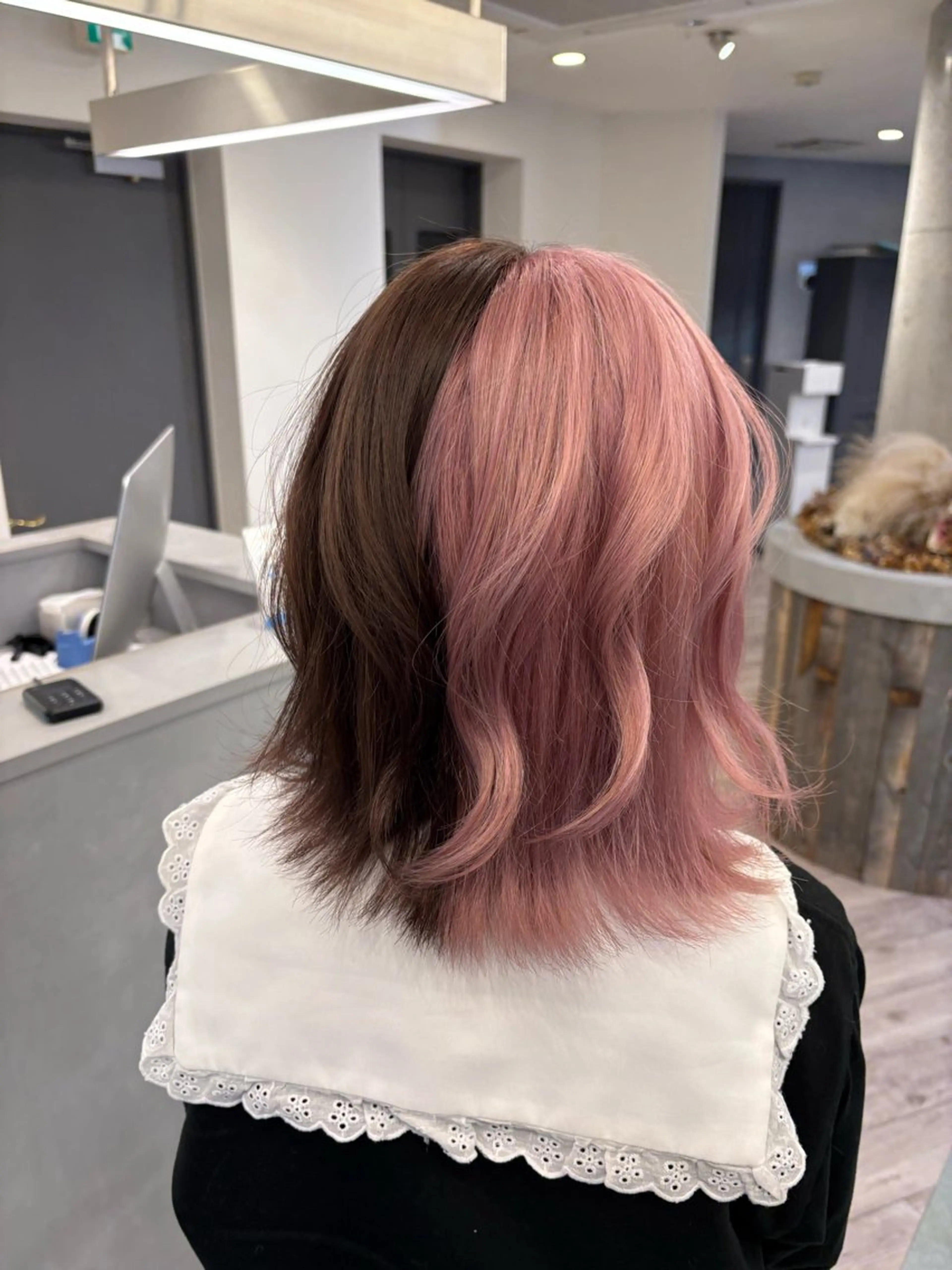 ミディアム ヘアカラー ケアブリーチ🌟 ♢WATARU♢のヘアスタイル