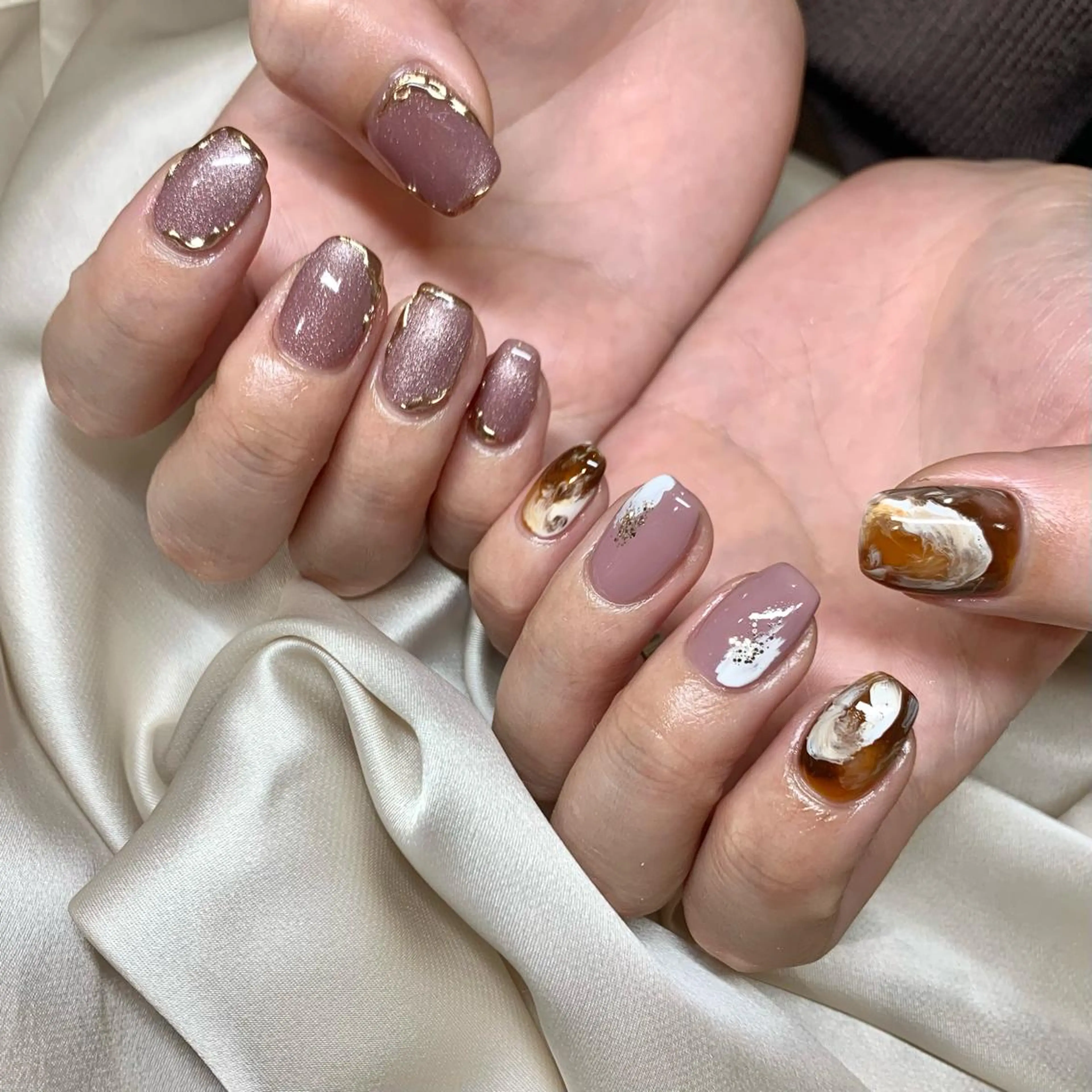 ネイル トランスモード所属・霜山 理恵のネイルデザイン