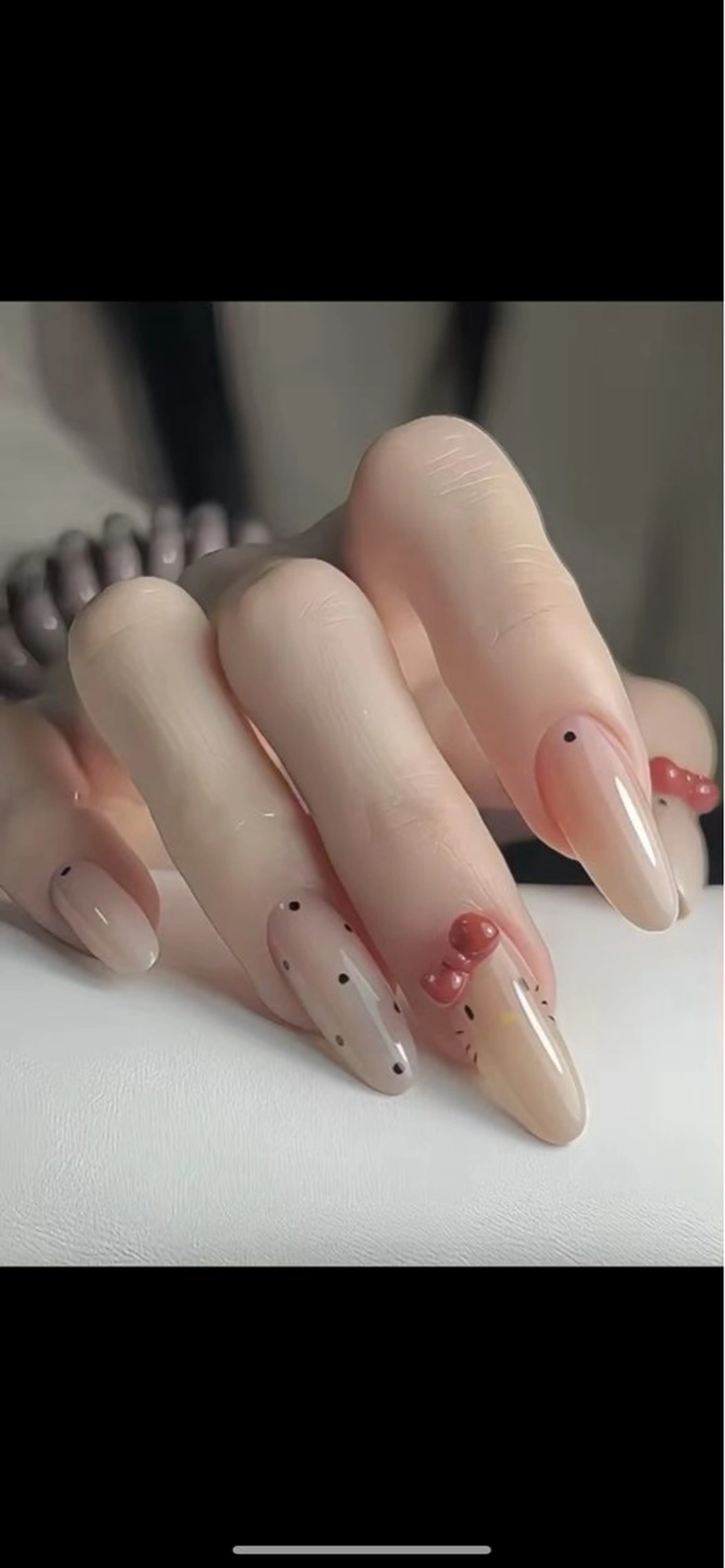 ネイル チークネイル 長さ出し フラワーネイル フレンチネイル ガーリー SunNail池袋駅 ワンホンネイルのネイルデザイン