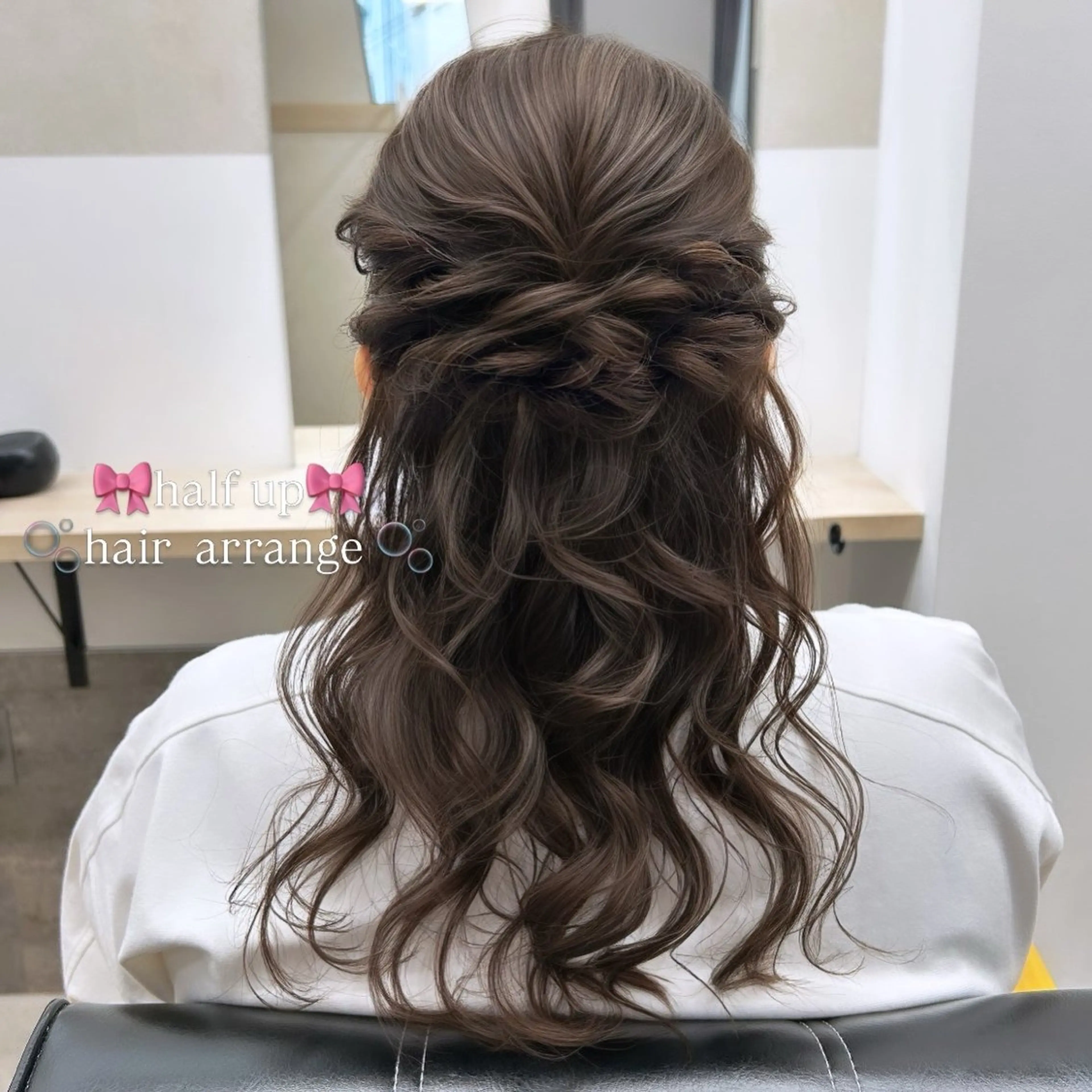 ヘアアレンジ ヘアセット SAAYA 🎀 博多ハイトーン💖のヘアスタイル