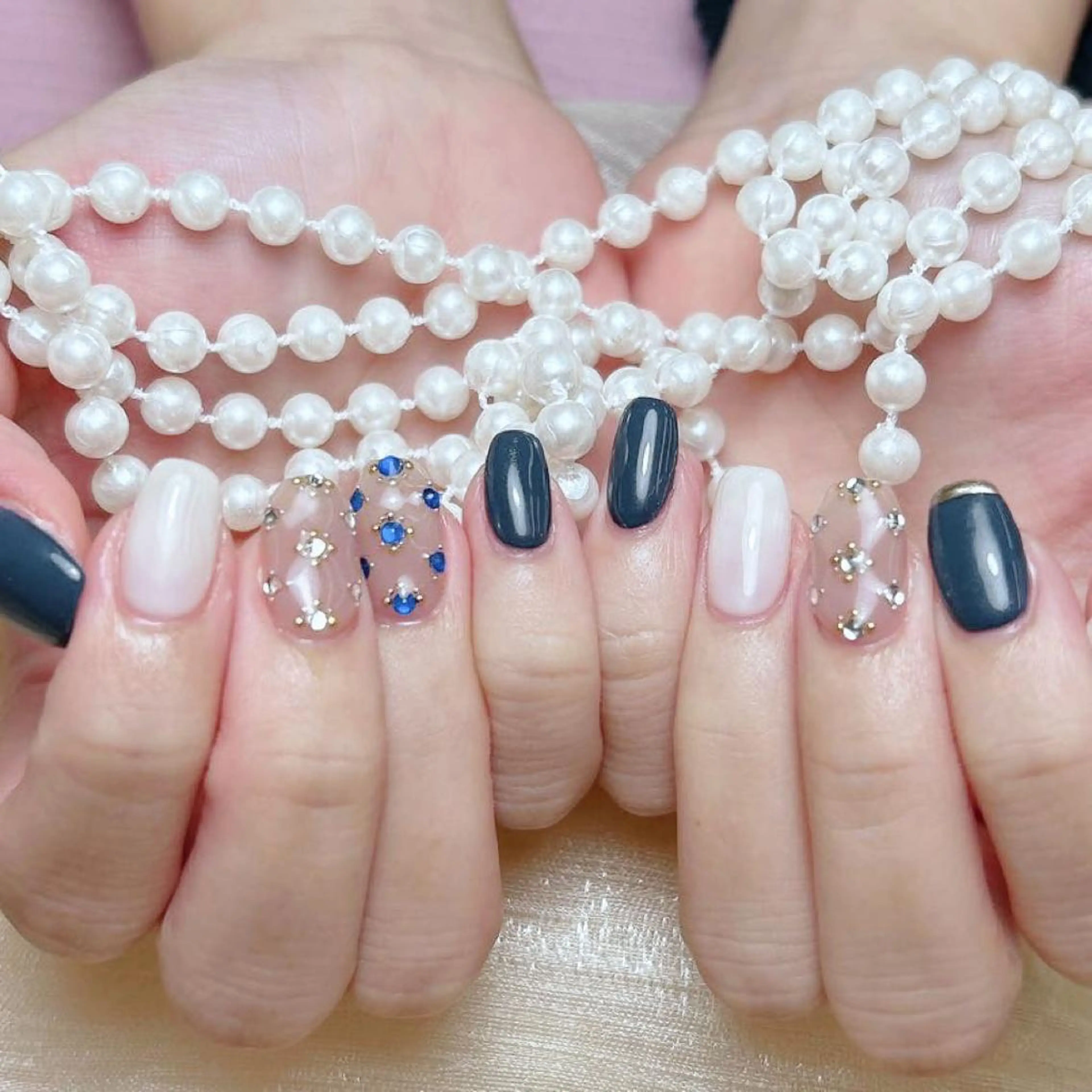 ネイル 🦋チップ長さだし 専門店🦋のネイルデザイン