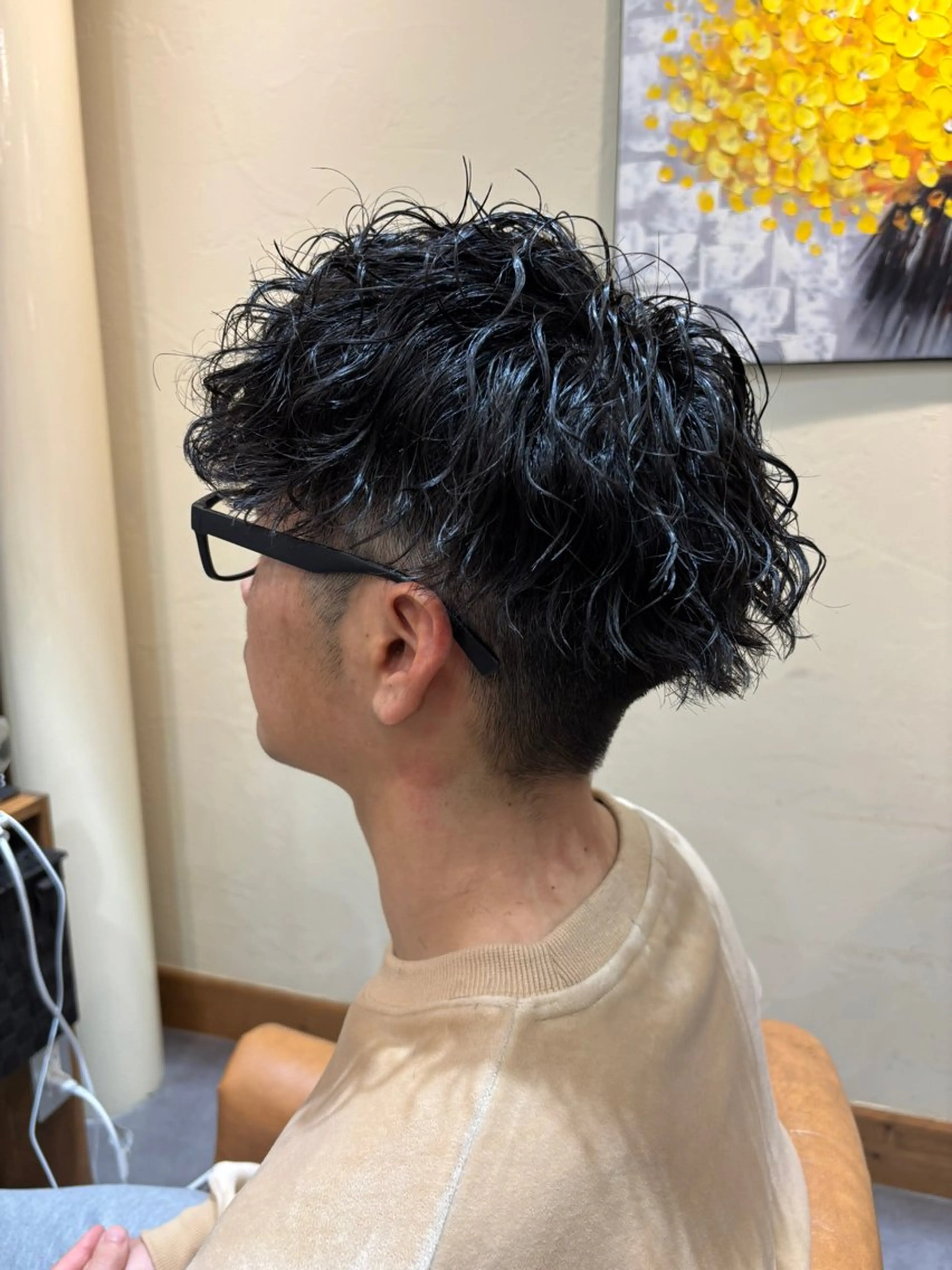 パーマ メンズ 木村 将太のヘアスタイル