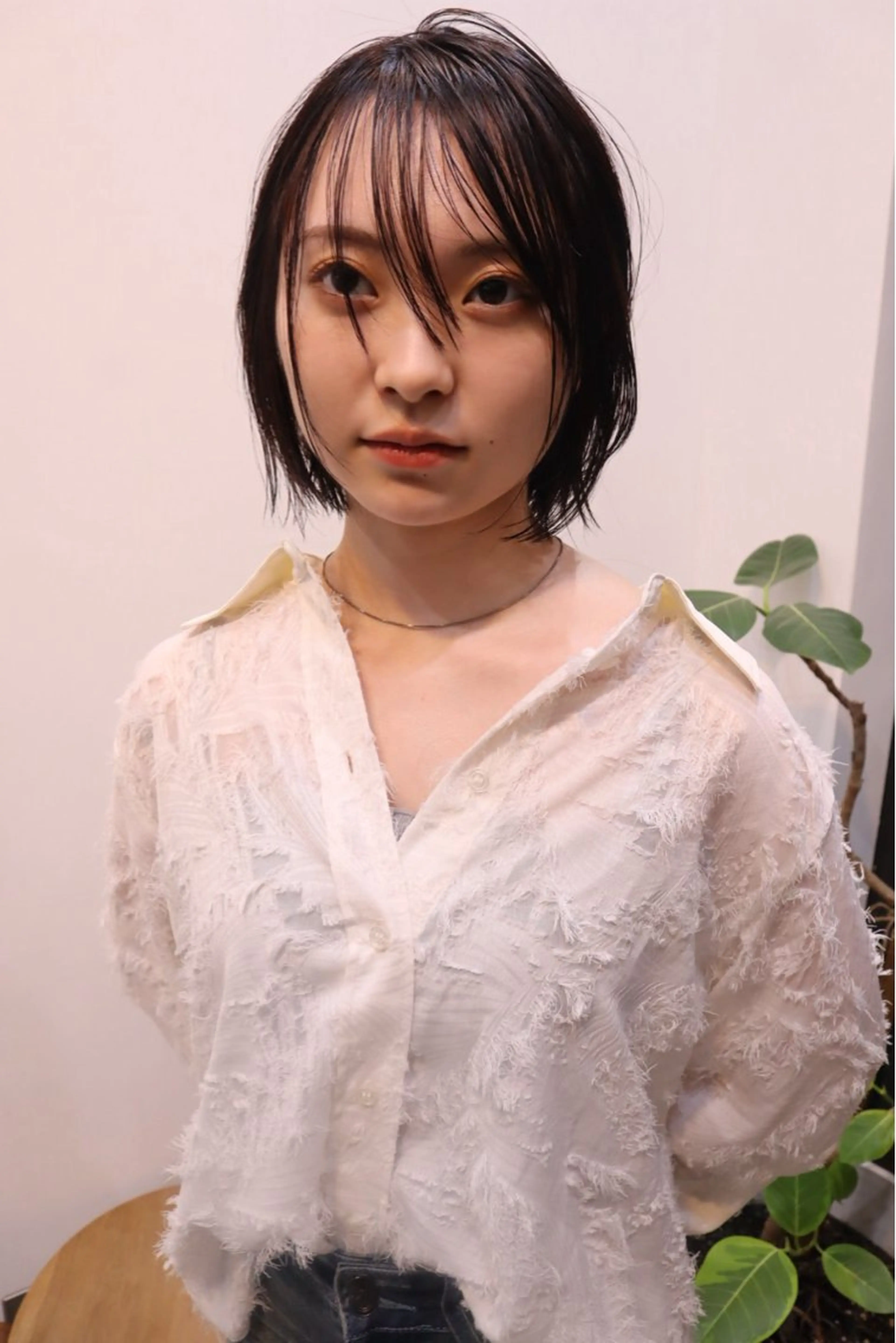 【期間限定💫60%OFF】ワンカラー＋2stepトリートメント🟣ショートの写真