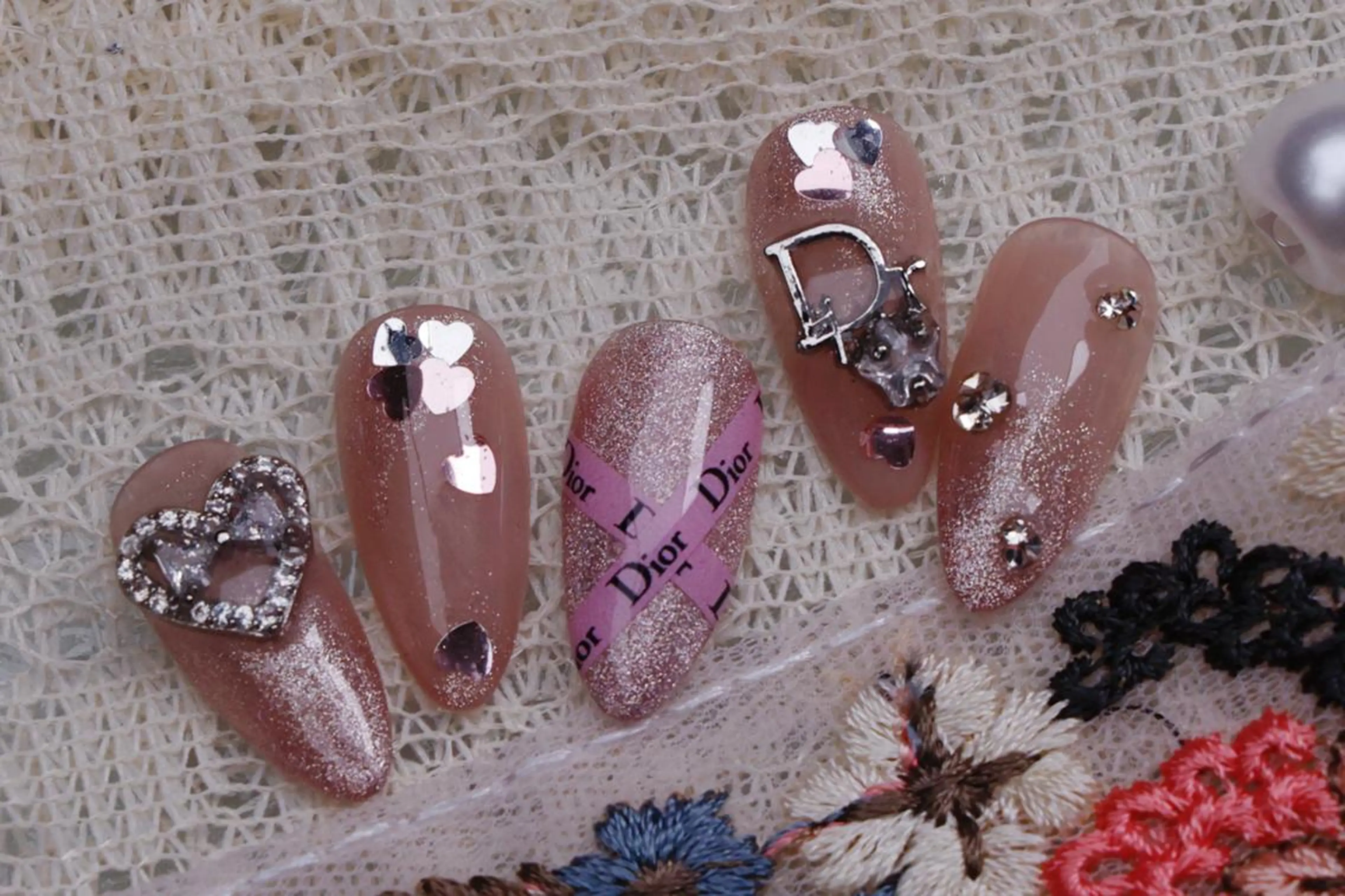 ネイル ハロウィン ロングネイル マグネットネイル スカルプネイル ネイルチップ ハンドネイル Mss えりのネイルデザイン